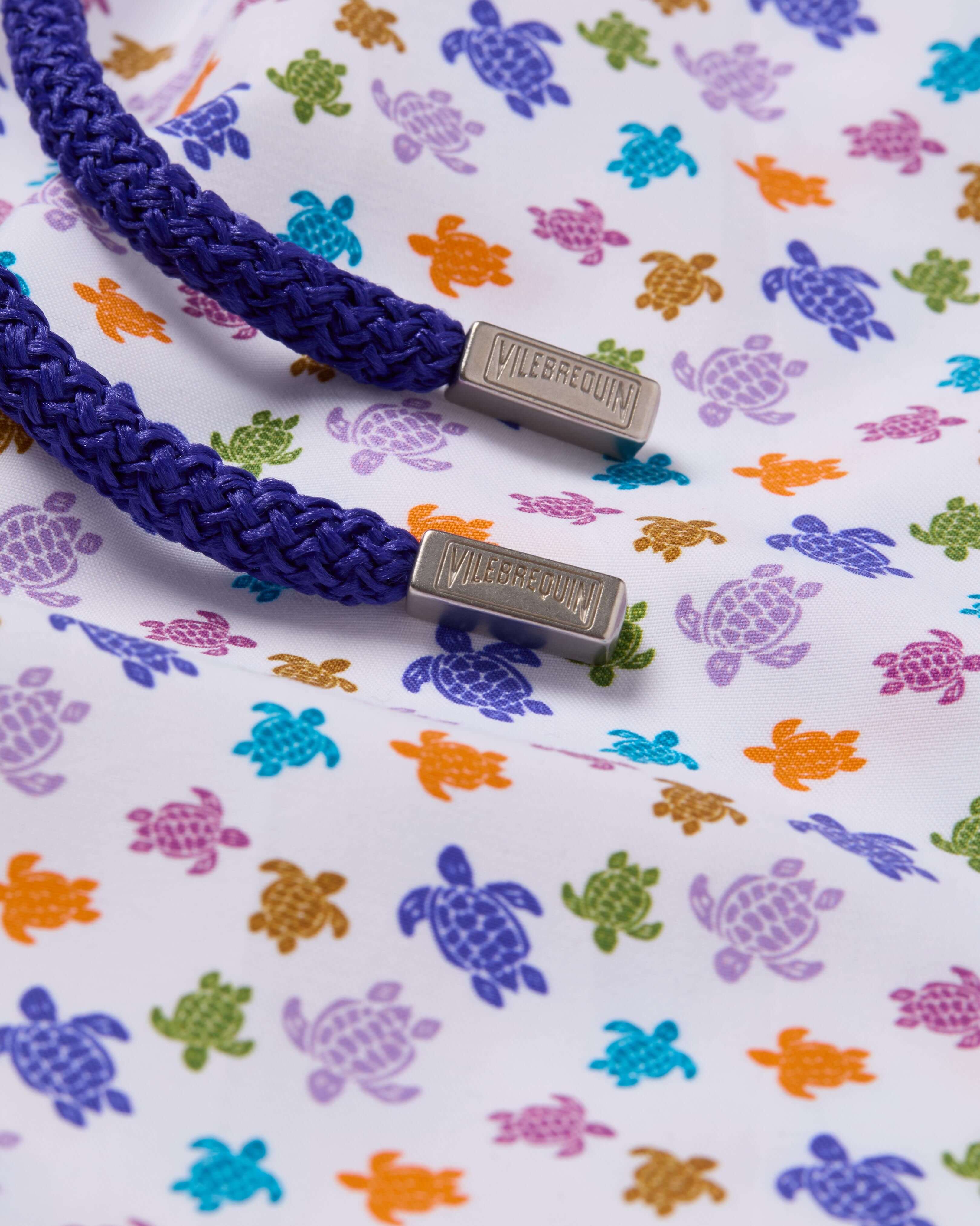 Micro Ronde des Tortues Badeshorts für Herren WEISS supp1 view