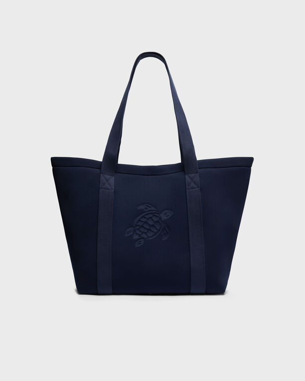 Vilebrequin Neoprene Beach Bag Solid In Blue