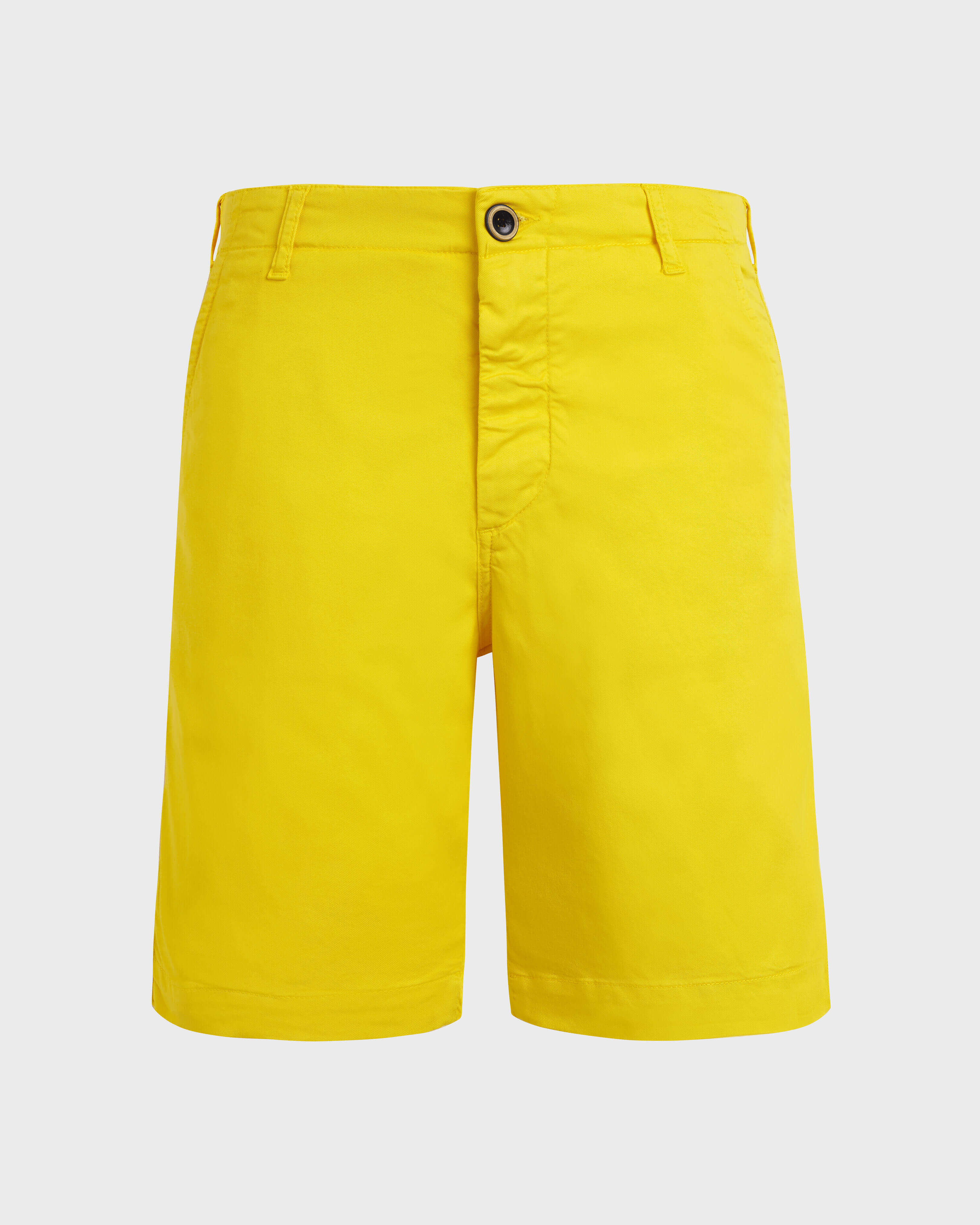 Men Tencel Cotton Bermuda Shorts Solid SUN front view