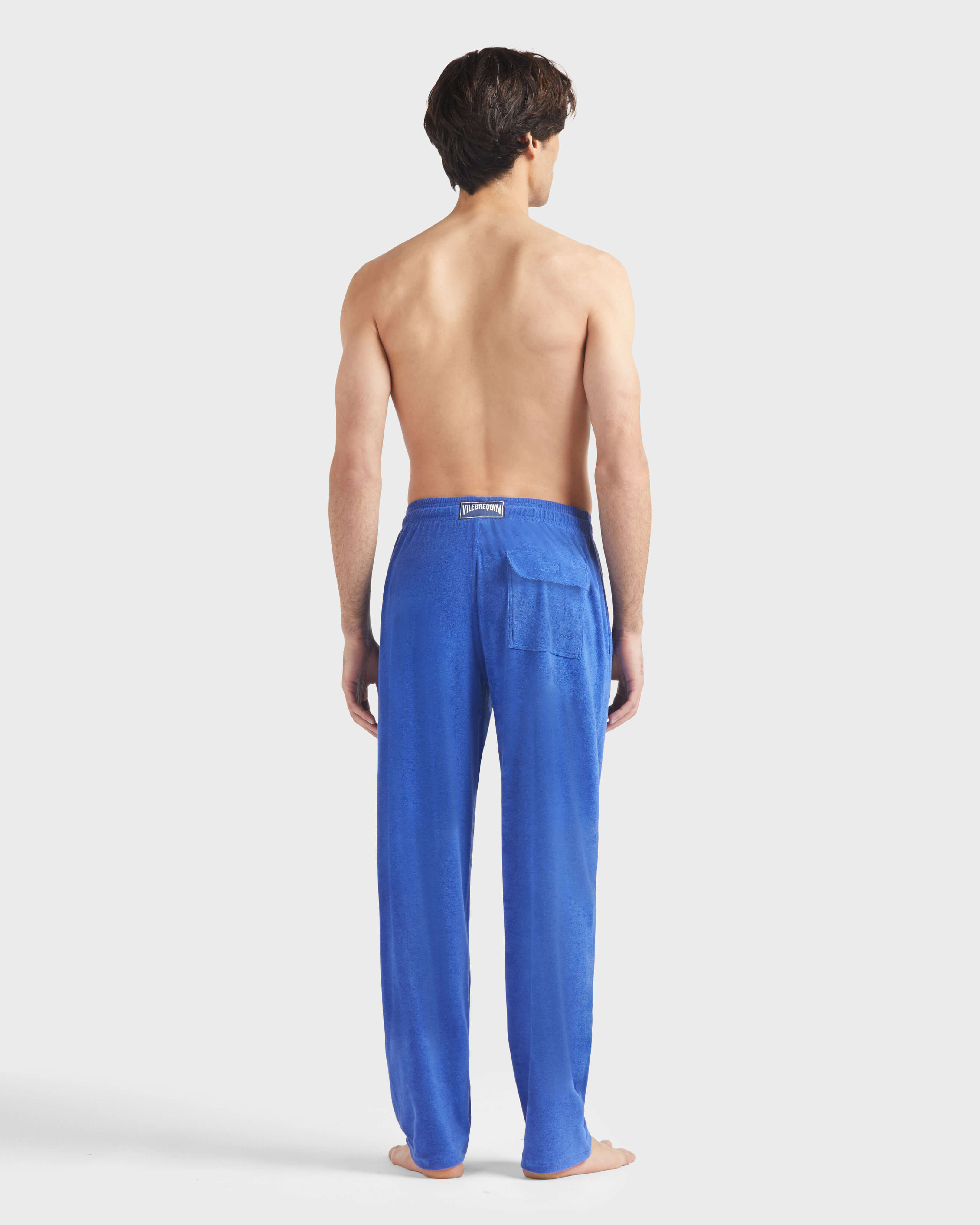 Men Terry Pants Solid MARRAKECH backworn view