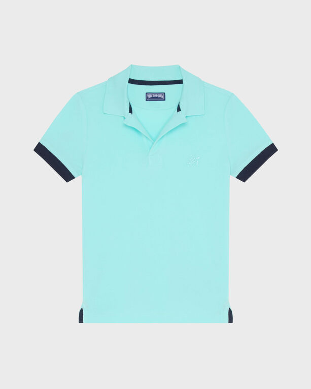 Vilebrequin - Solid Polohemd Aus Bio-baumwolle Für Jungen - Polohemd - Pantin - Blau - Größe 14 Vilebrequin - Solid Polohemd Aus Bio-baumwolle Für Jungen - Polohemd - Pantin - Blau - Größe 14