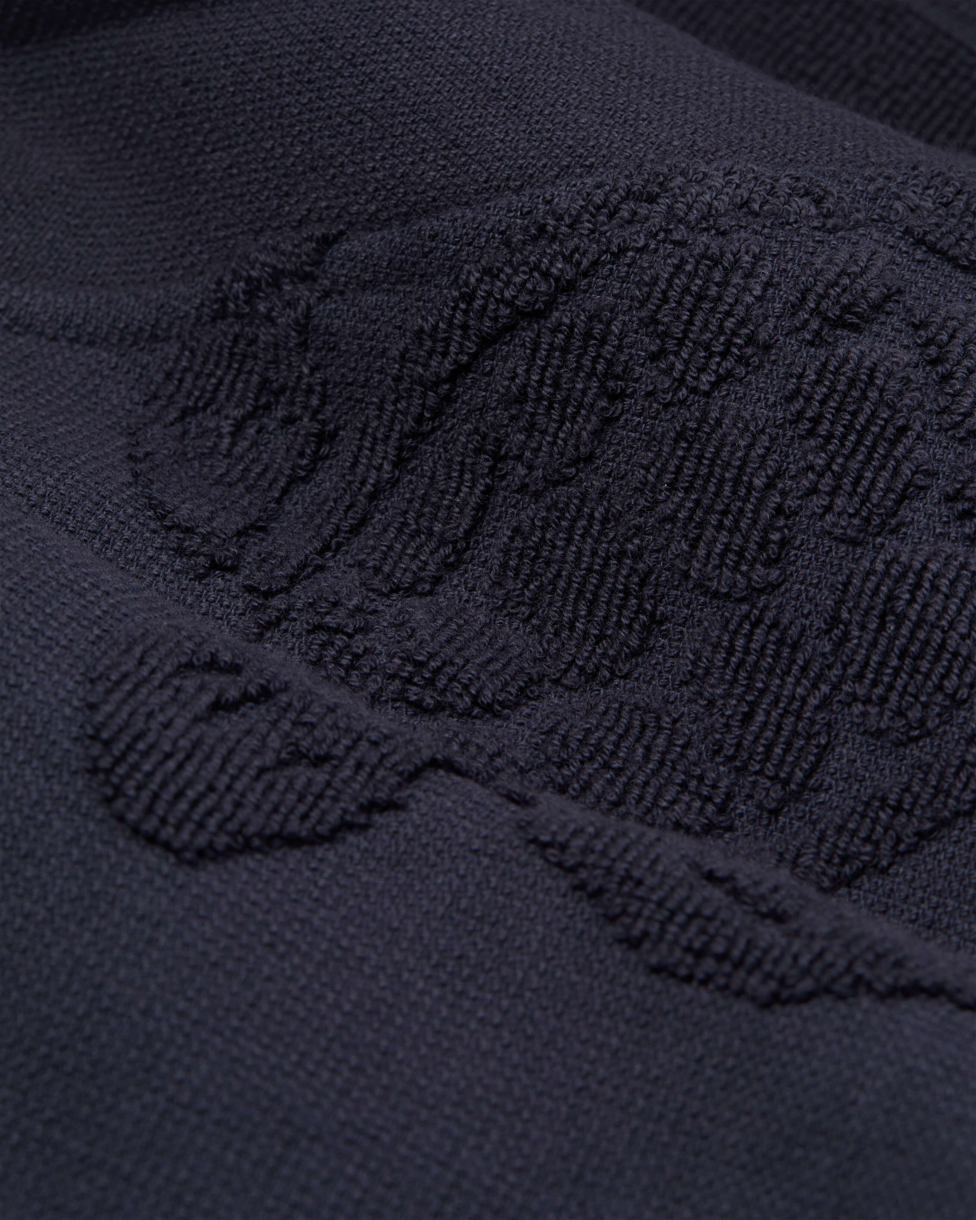 Unisex Cotton poncho Ronde des Tortues NAVY supp4 view