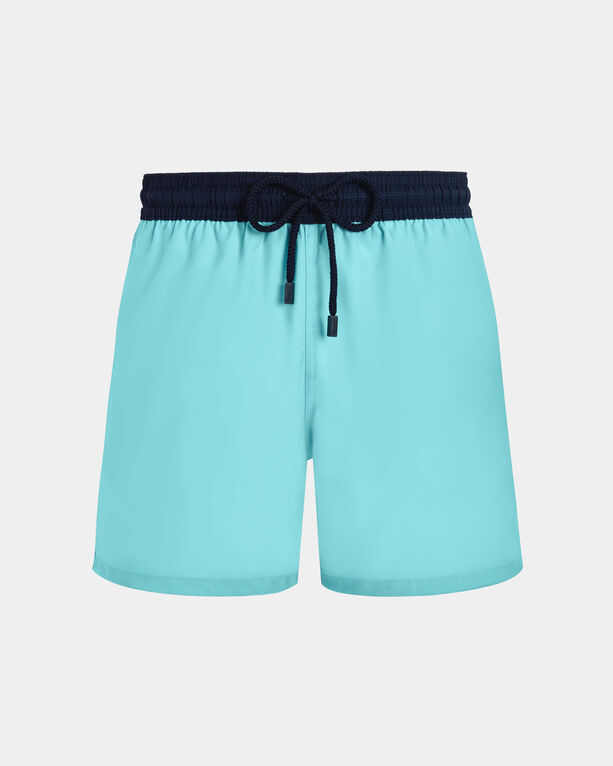Vilebrequin - Herren-badehose Aus Ultrafeiner Wolle Super 120's - Bademode - Magnus - Blau - Größe XXXL