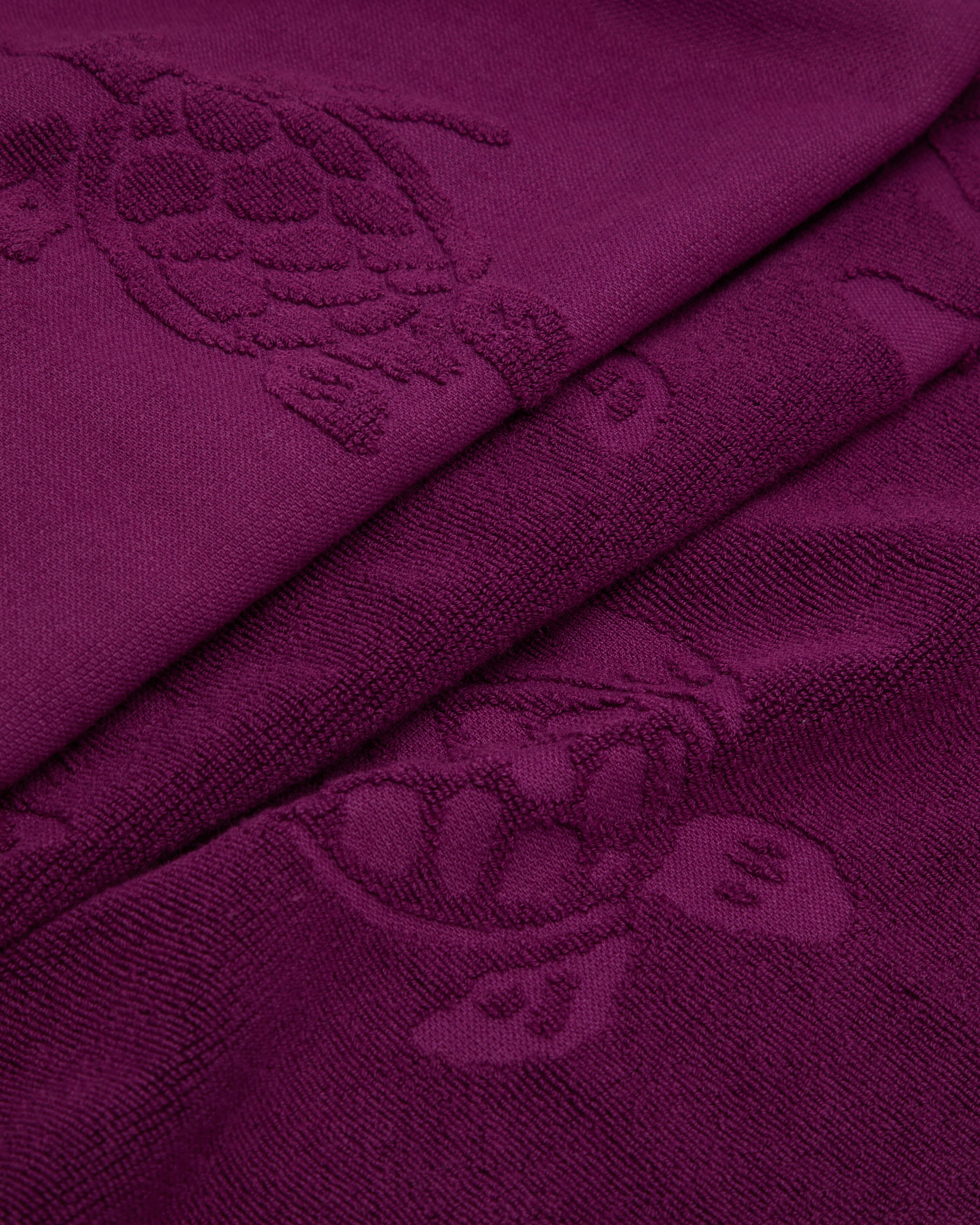 Beach Towel in Organic Cotton Turtles Jacquard KERALA supp5 view