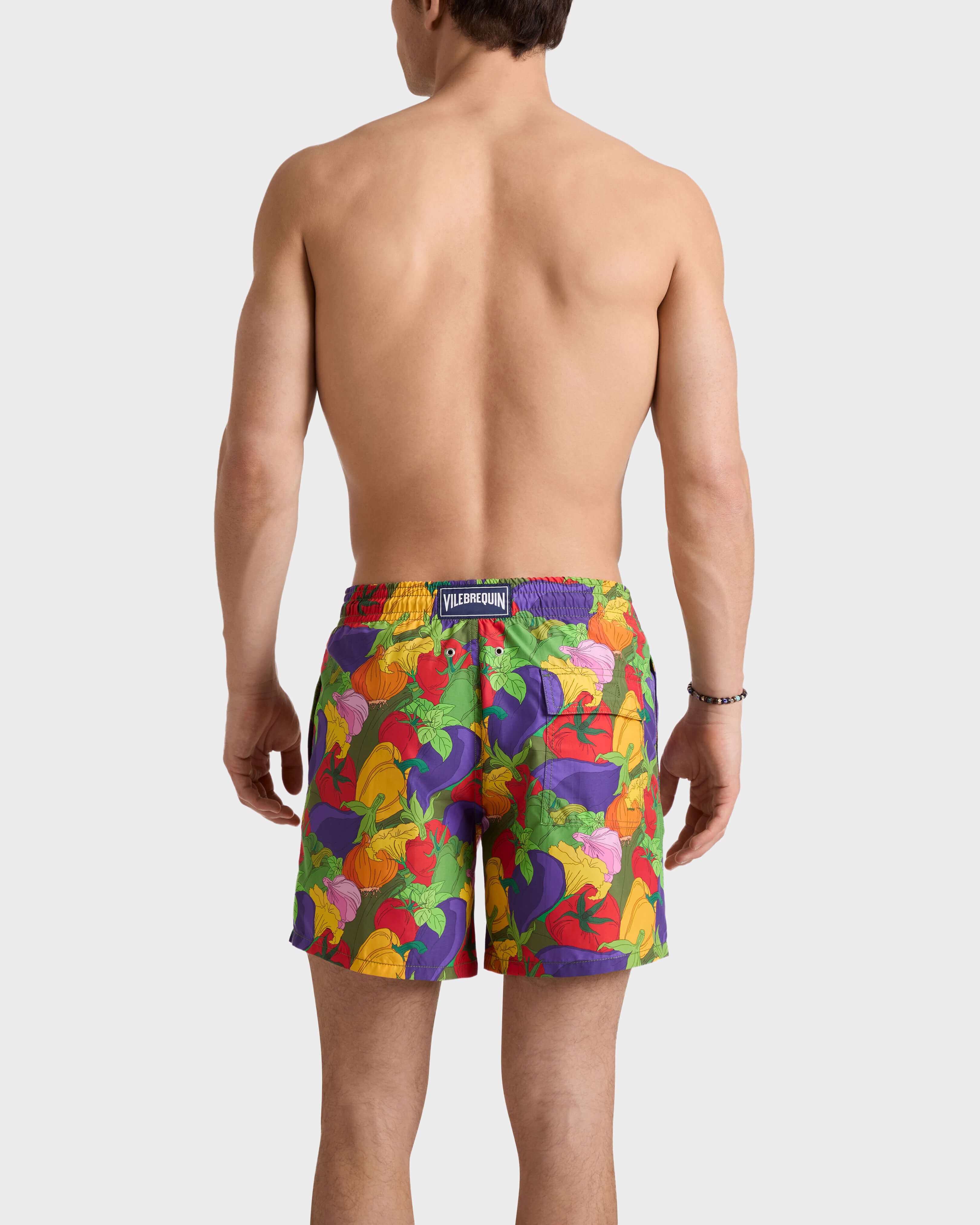 Como em casa Badeshorts für Herren MILITAIRE backworn view