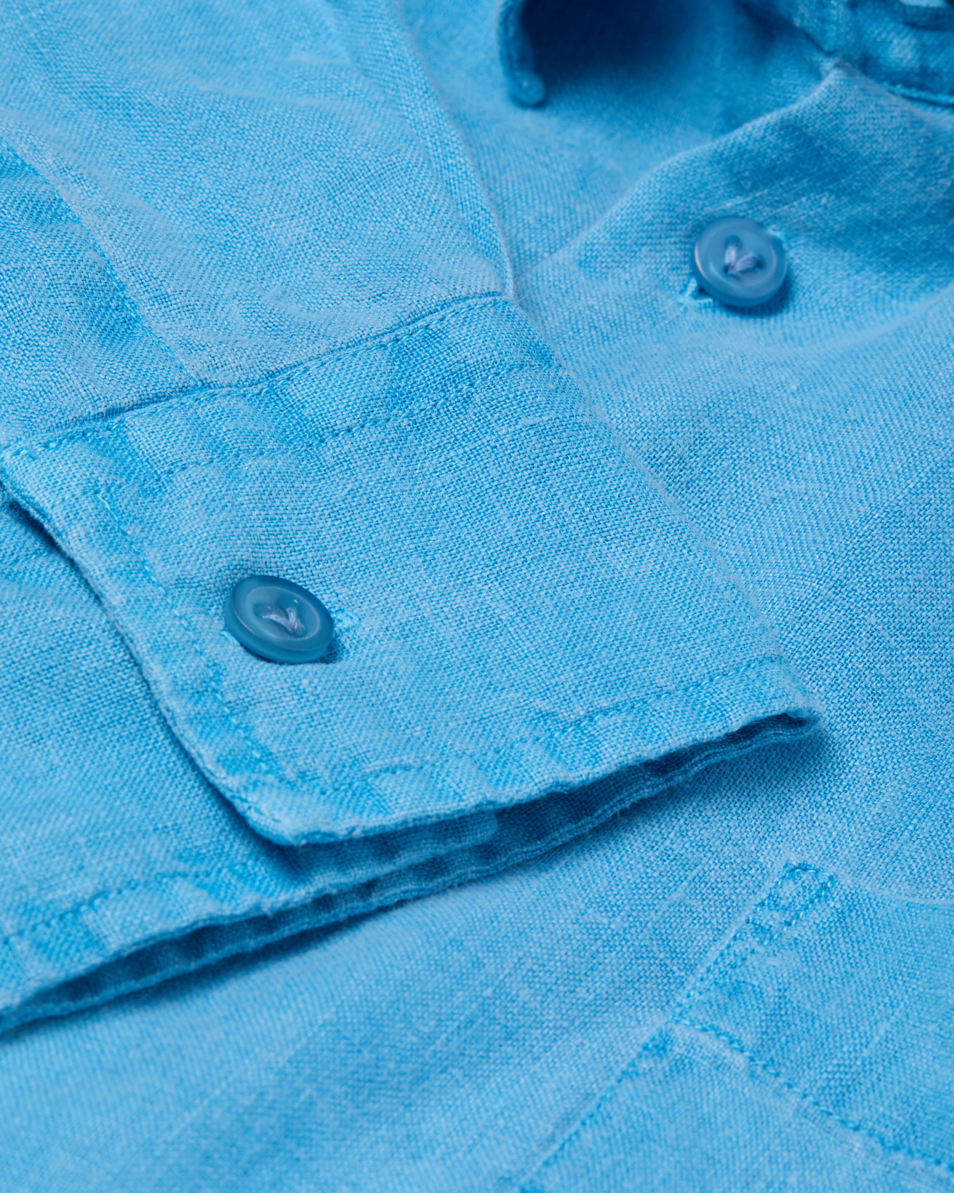 Camisa de lino teñida con tinte mineral para hombre LARIMAR supp4 view