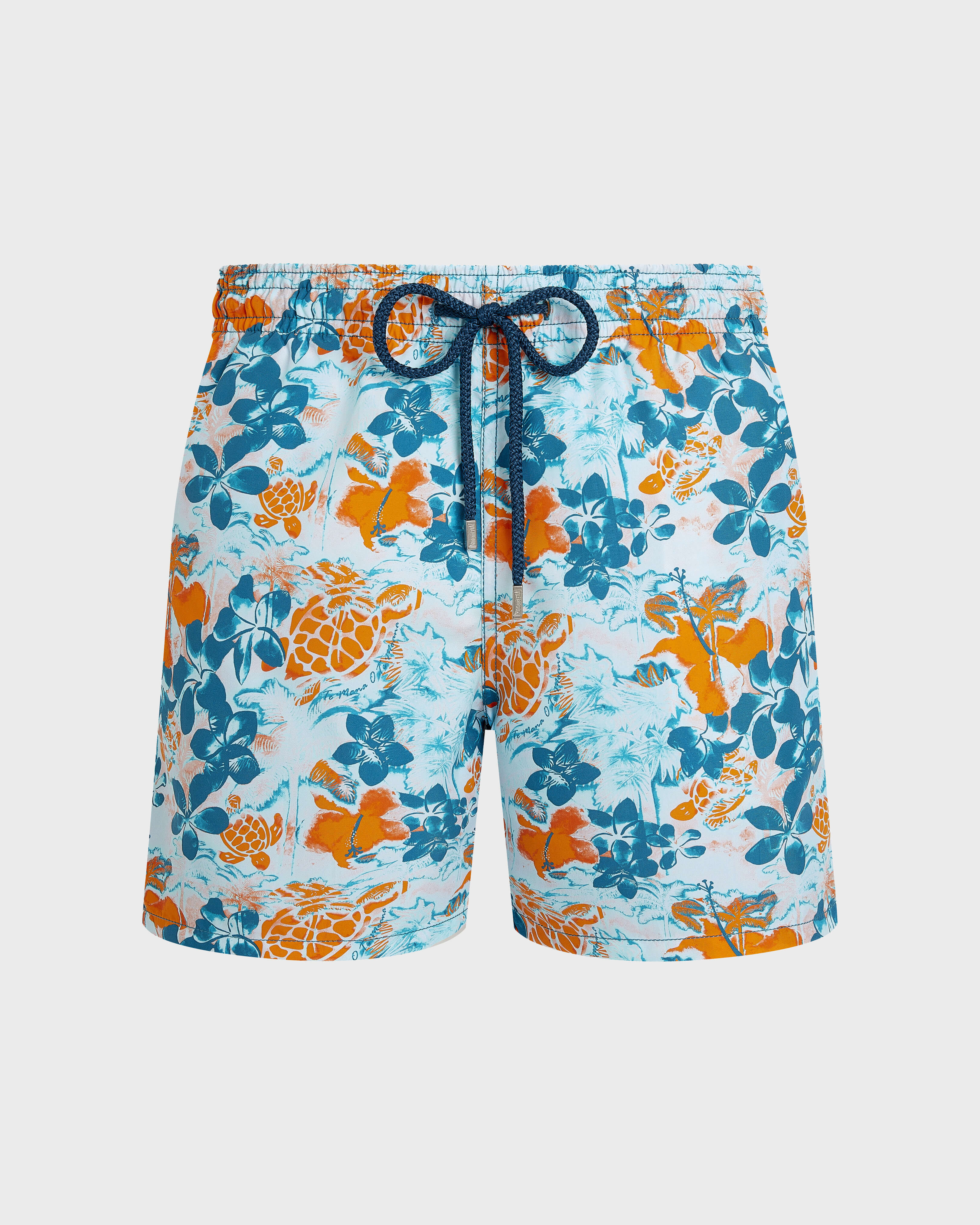 Pantaloncini mare uomo Jungle Turtles COIN COIN front view