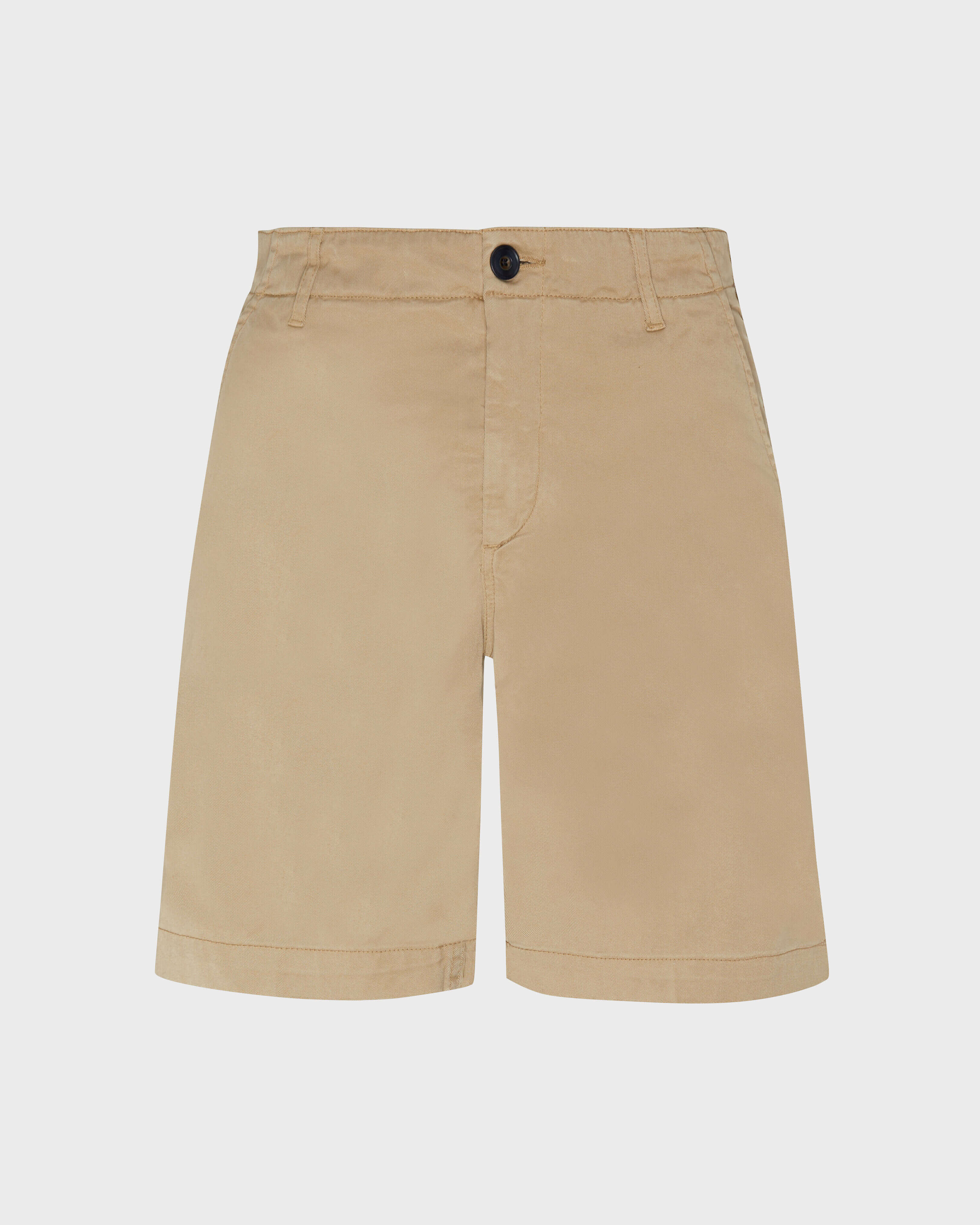Men Tencel Gabardine Bermuda Shorts KRAFT front view