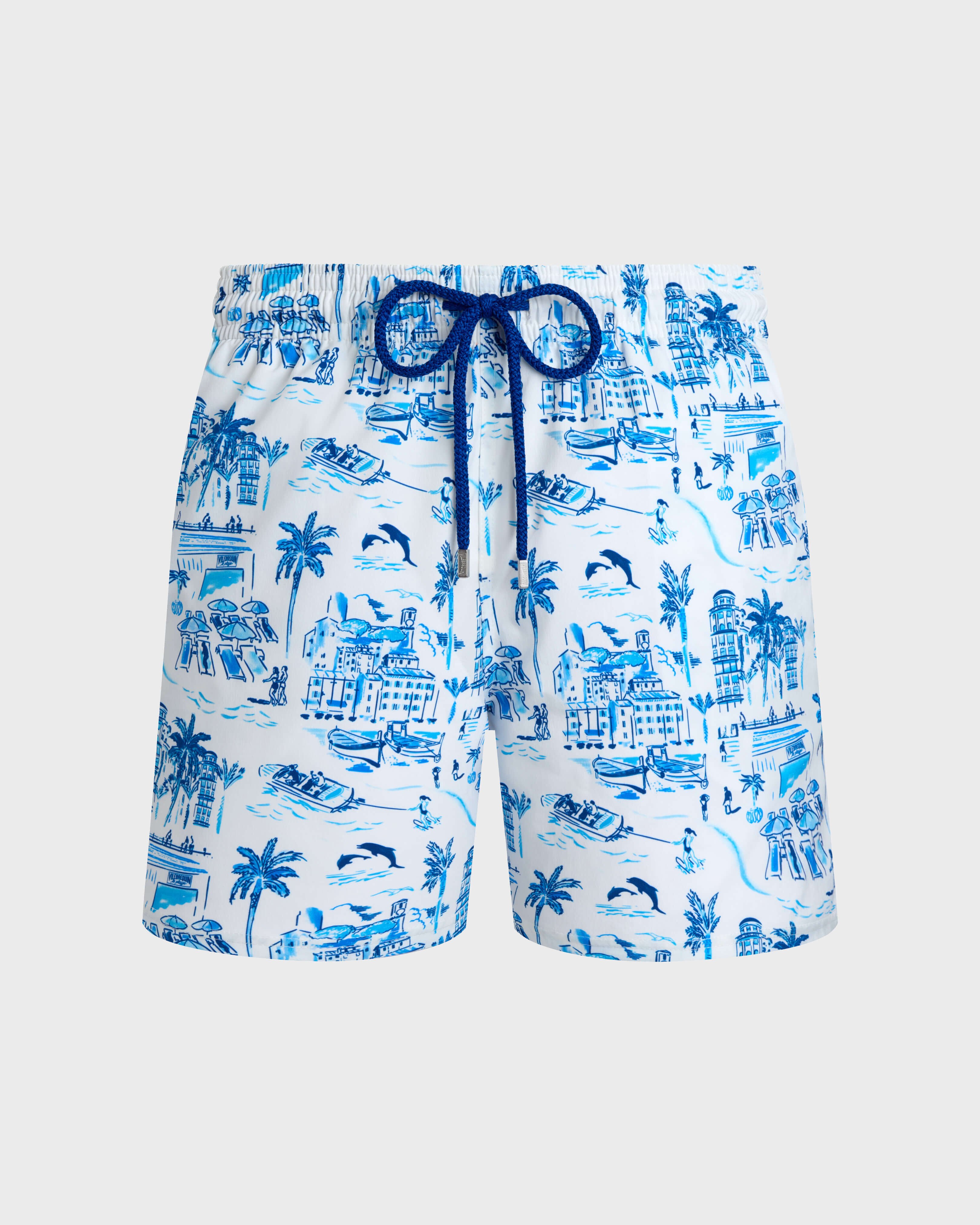 Maillot de bain homme Cannes BLANC front view