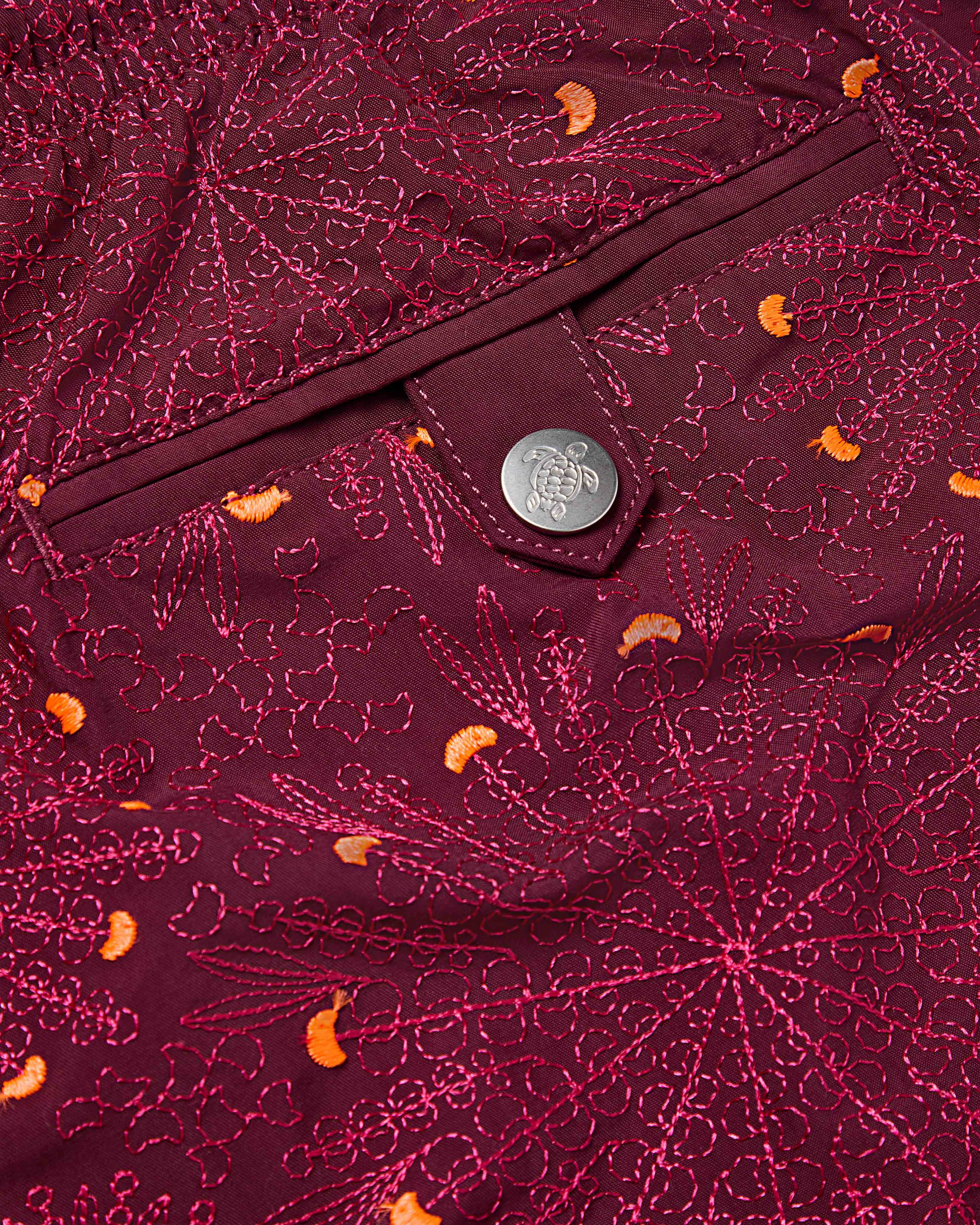 Men Embroidered Swim Shorts Mosaic Urchin - Limited Edition BACCHUS supp1 view