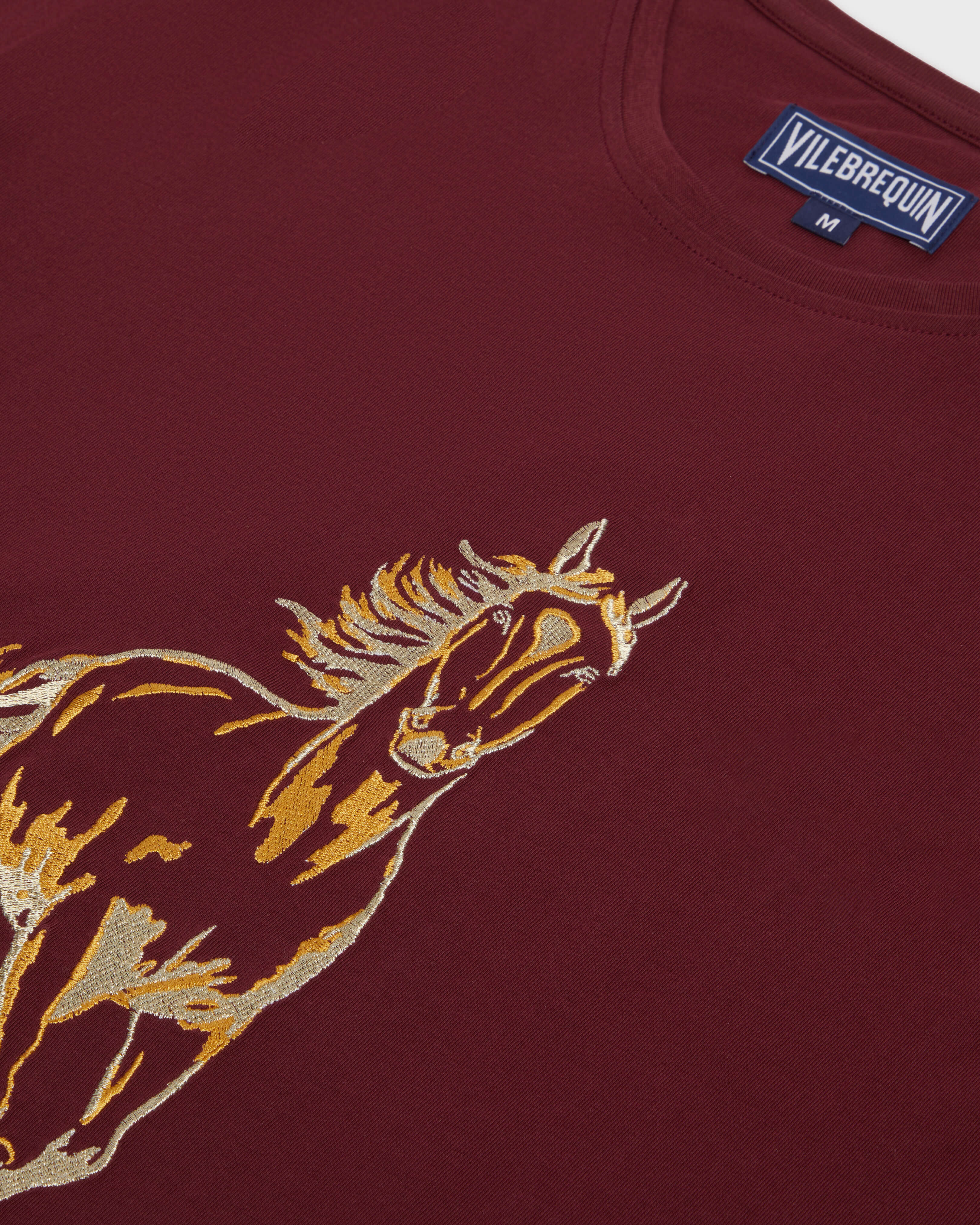 Placed Year Of The Horse T-Shirt aus Bio-Baumwolle für Herren BACCHUS supp4 view