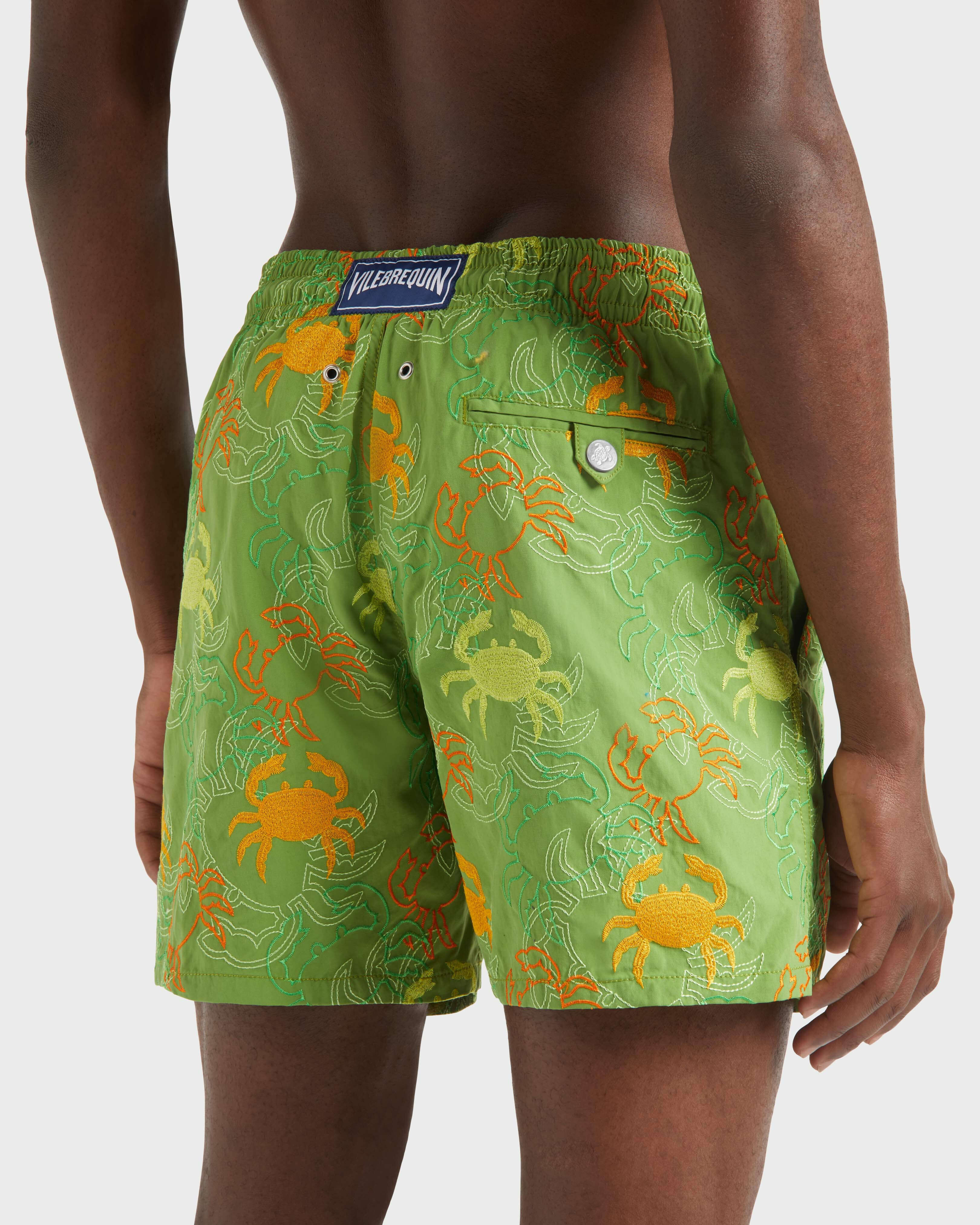 Maillot de bain homme brodé Crab Balloons - Edition Limitée CAMOUPLAGE supp2 view