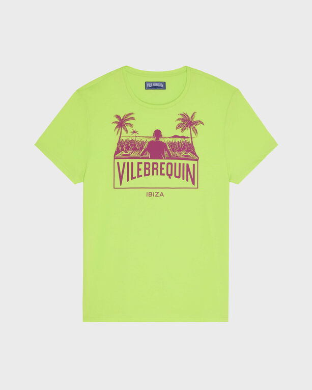 Vilebrequin - Men Organic Cotton T-shirt City - Tee Shirt - Thom - Green - Size XL