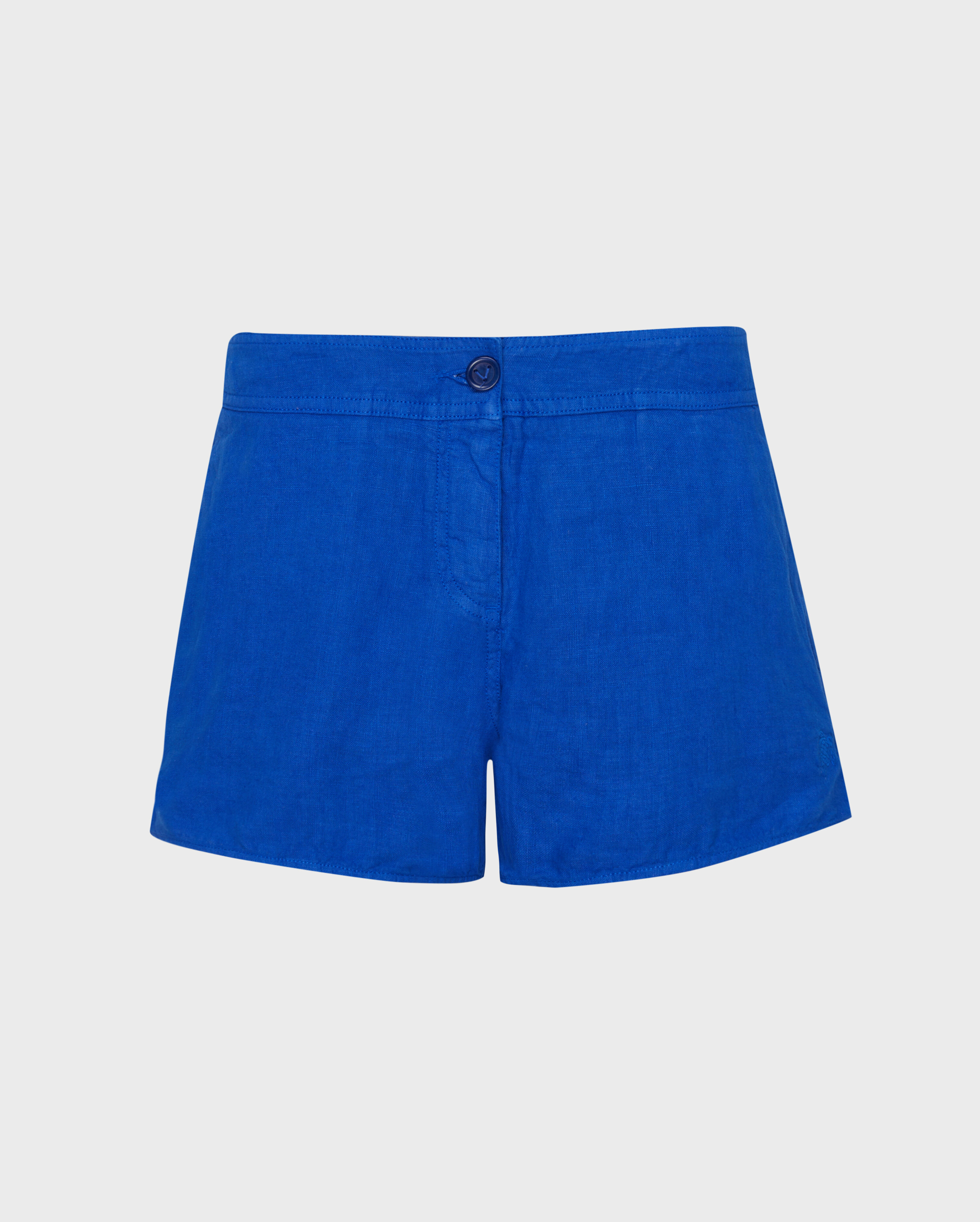 Women Linen Bermuda Shorts MARRAKECH front view