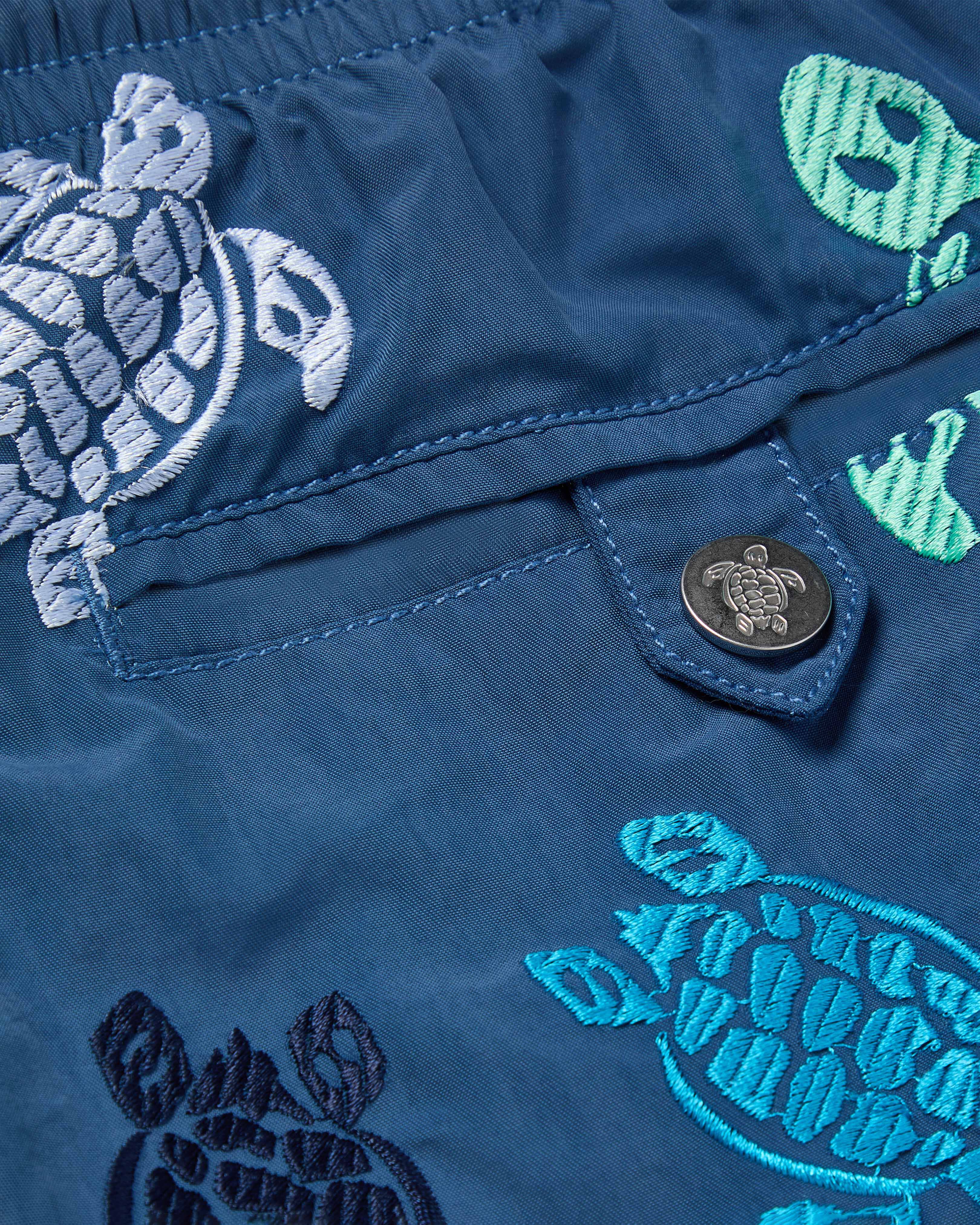 Pantaloncini mare uomo ricamati Ronde des Tortues - Edizione limitata EVENING supp1 view