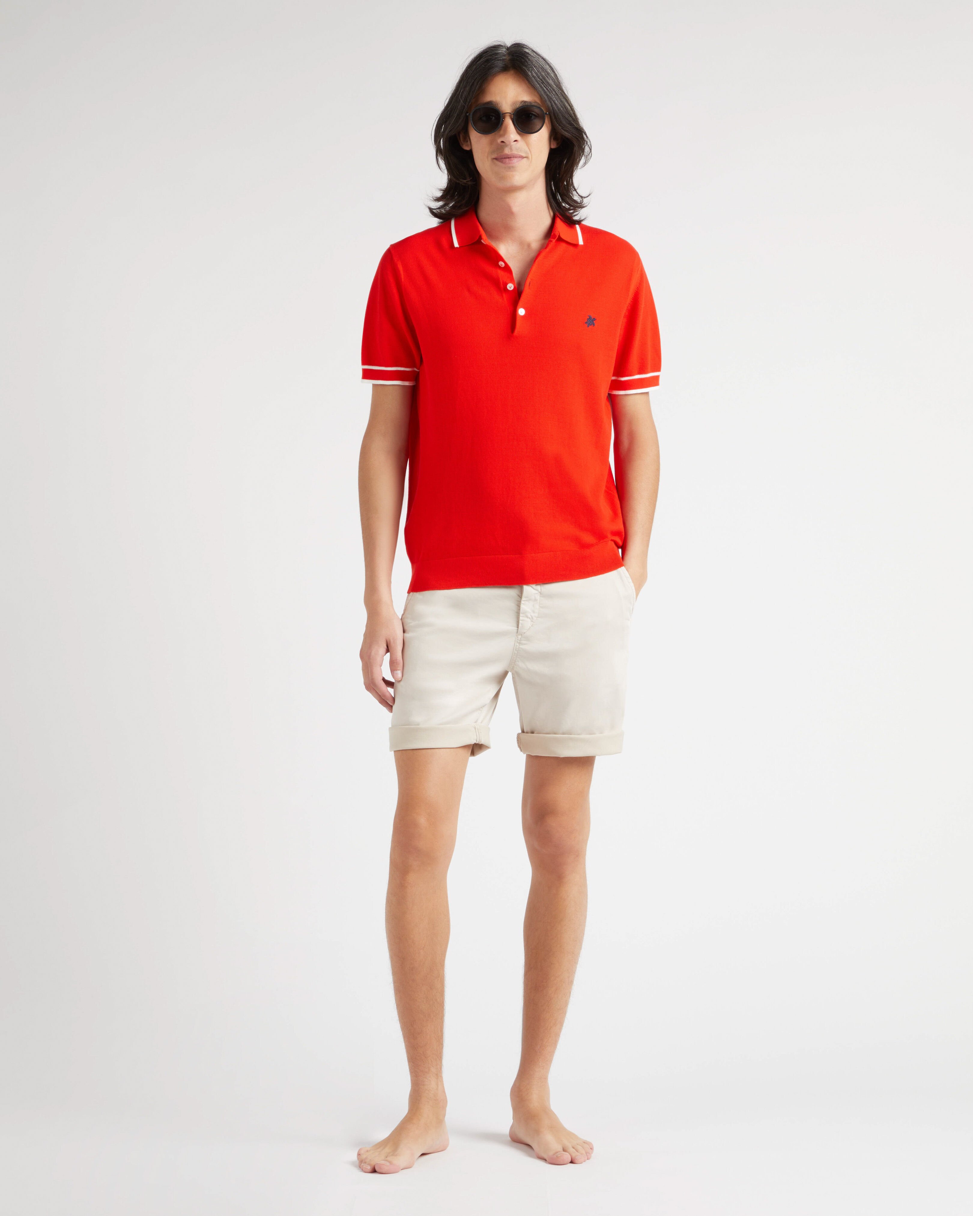 Men Tencel Bermuda Shorts Solid HEMP supp1 view