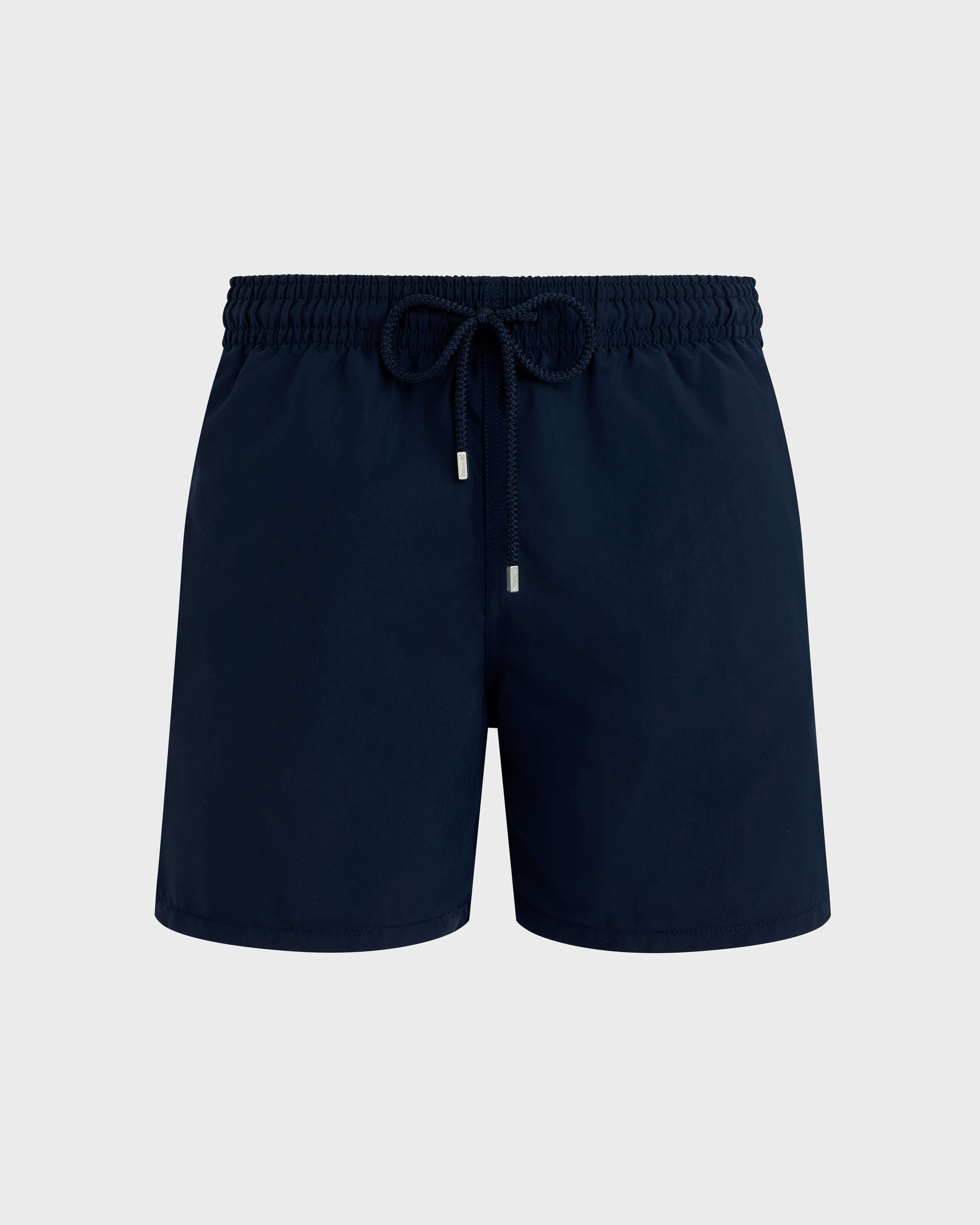 Men Swim Shorts Solid NAVY front view