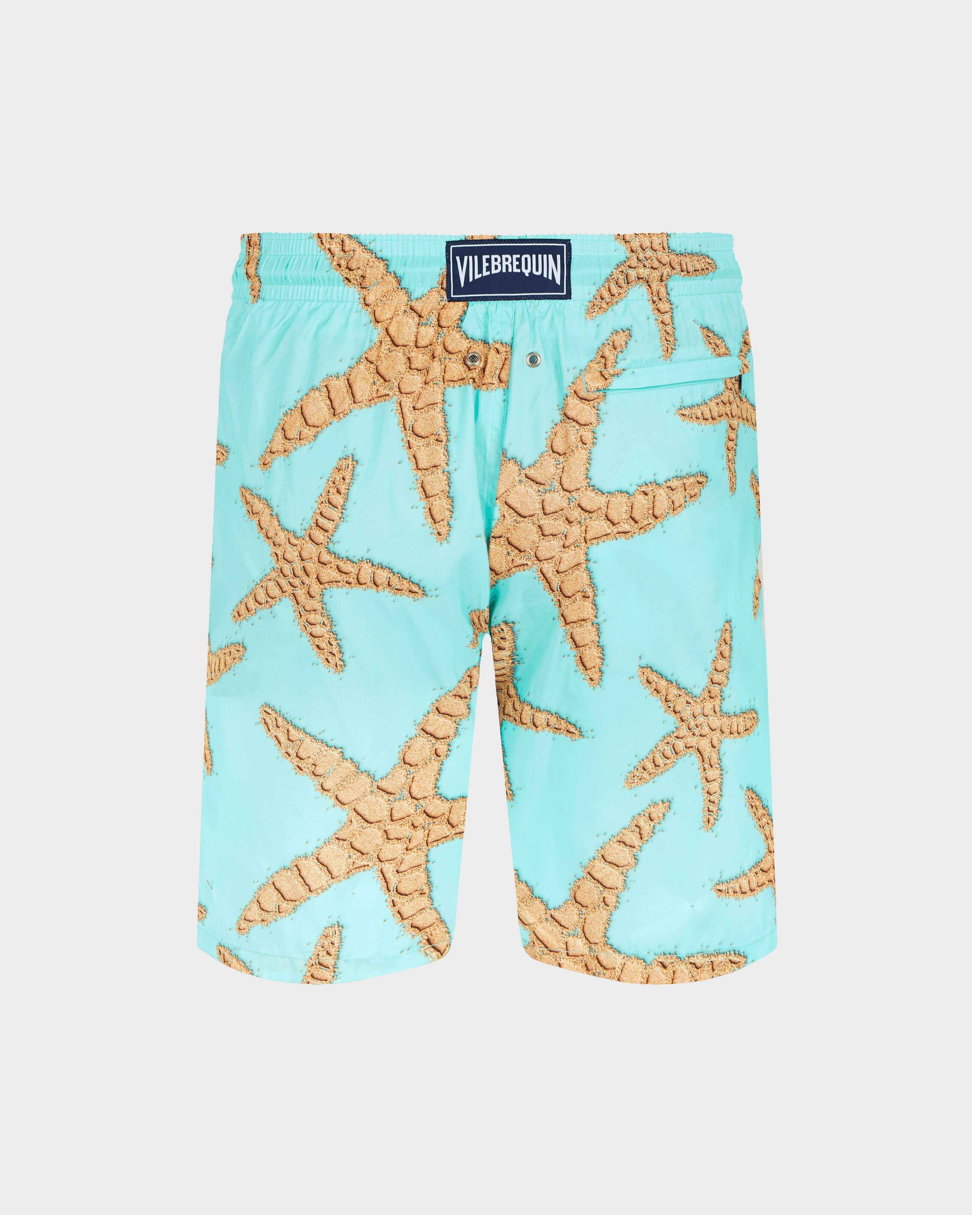 Bañador largo con estampado Sand Starlettes para hombre LAGUNA back view