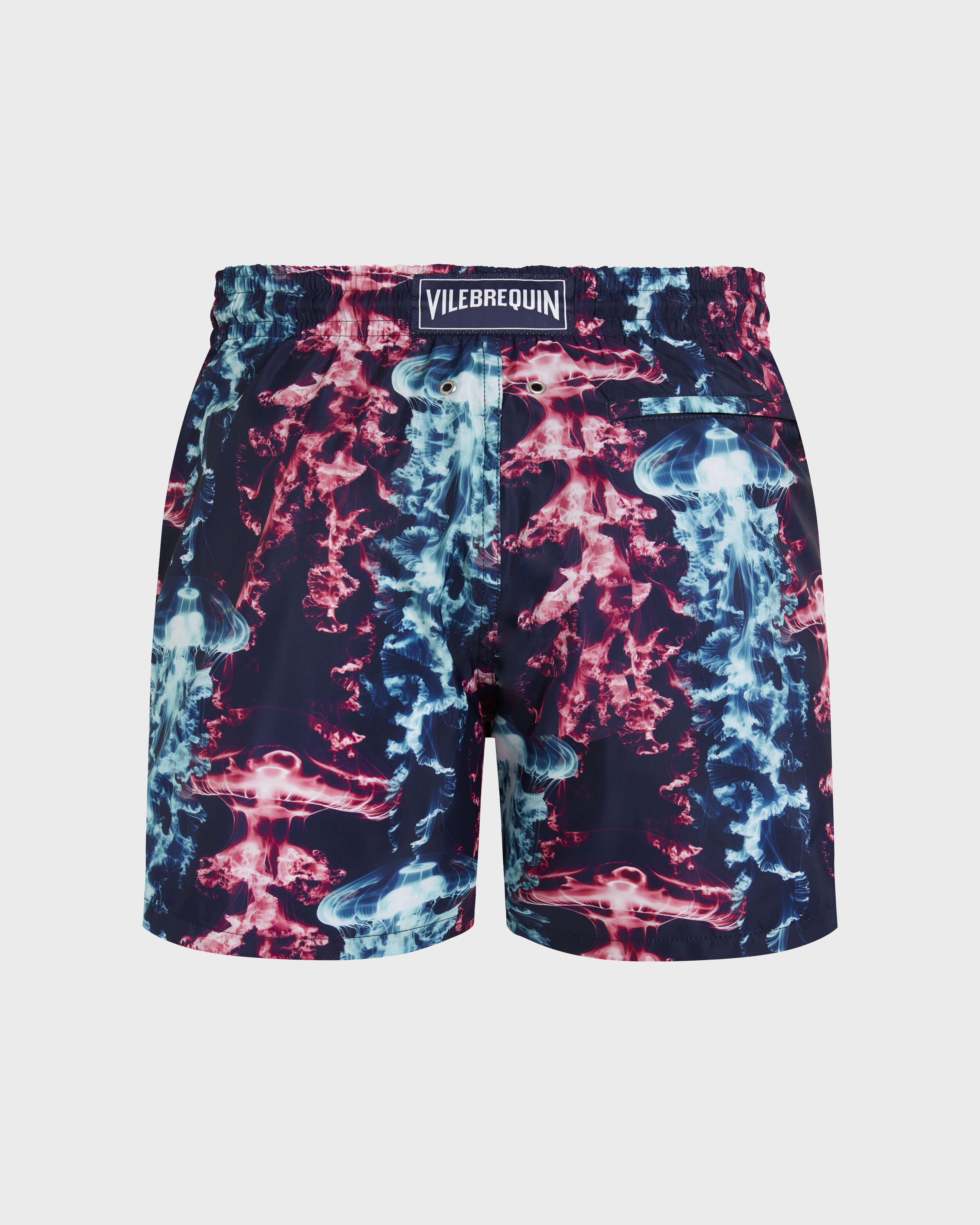 Maillot de bain ultra-léger et pliable homme X-Ray Medusa BLEU MARINE back view