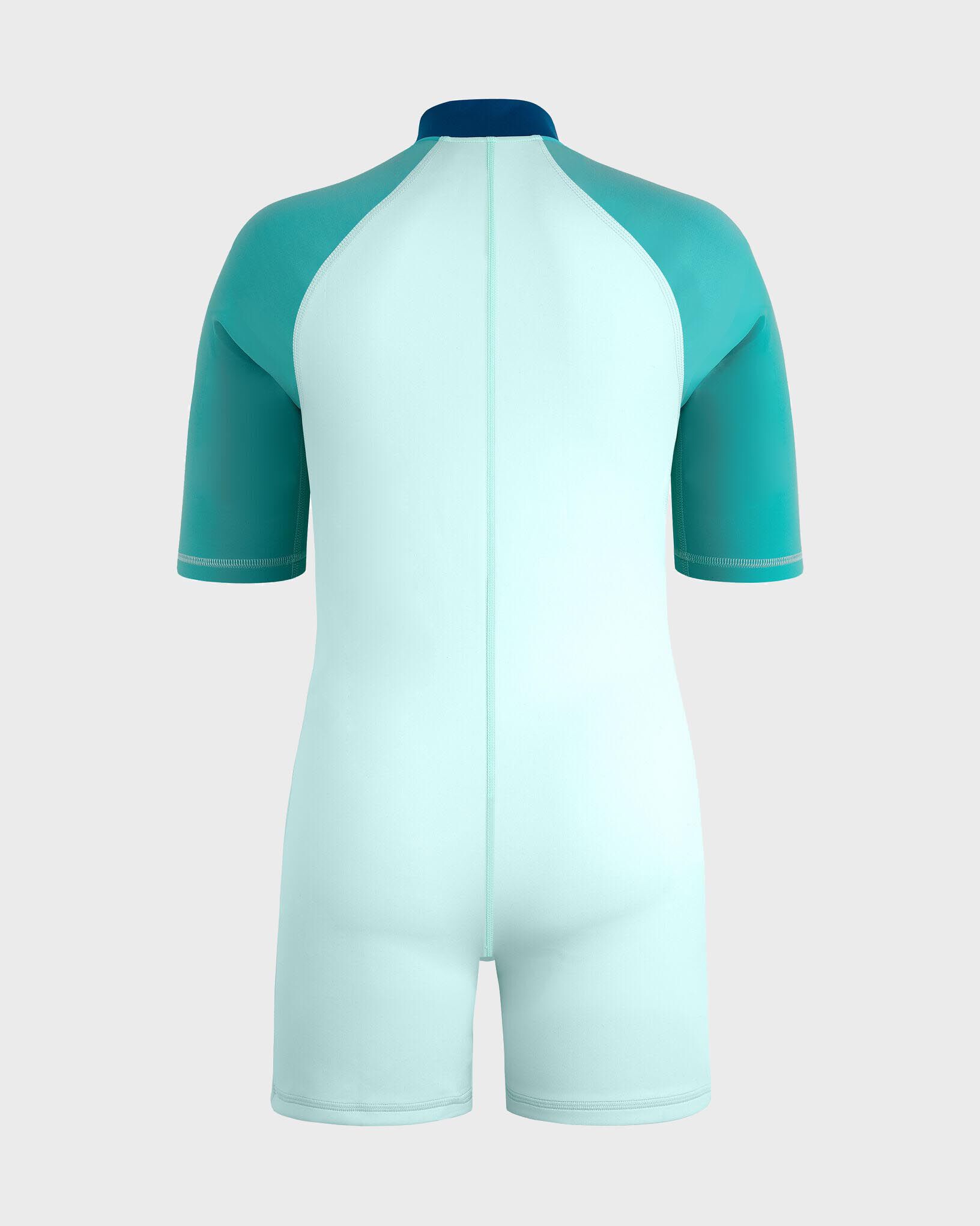Men One-piece Rashguard Tricolore BLUE NOTE back view