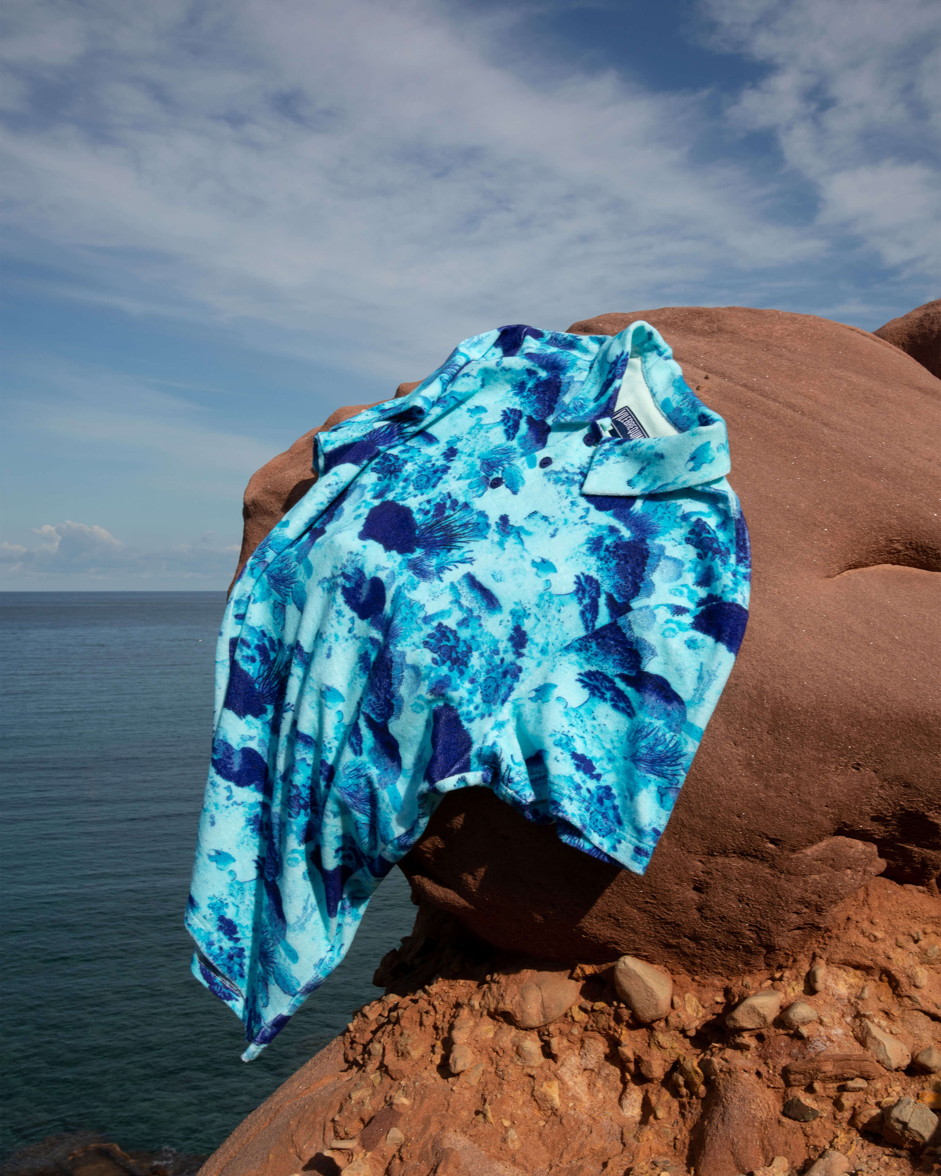 Polo en éponge homme Coral Reef OXYGENE override view