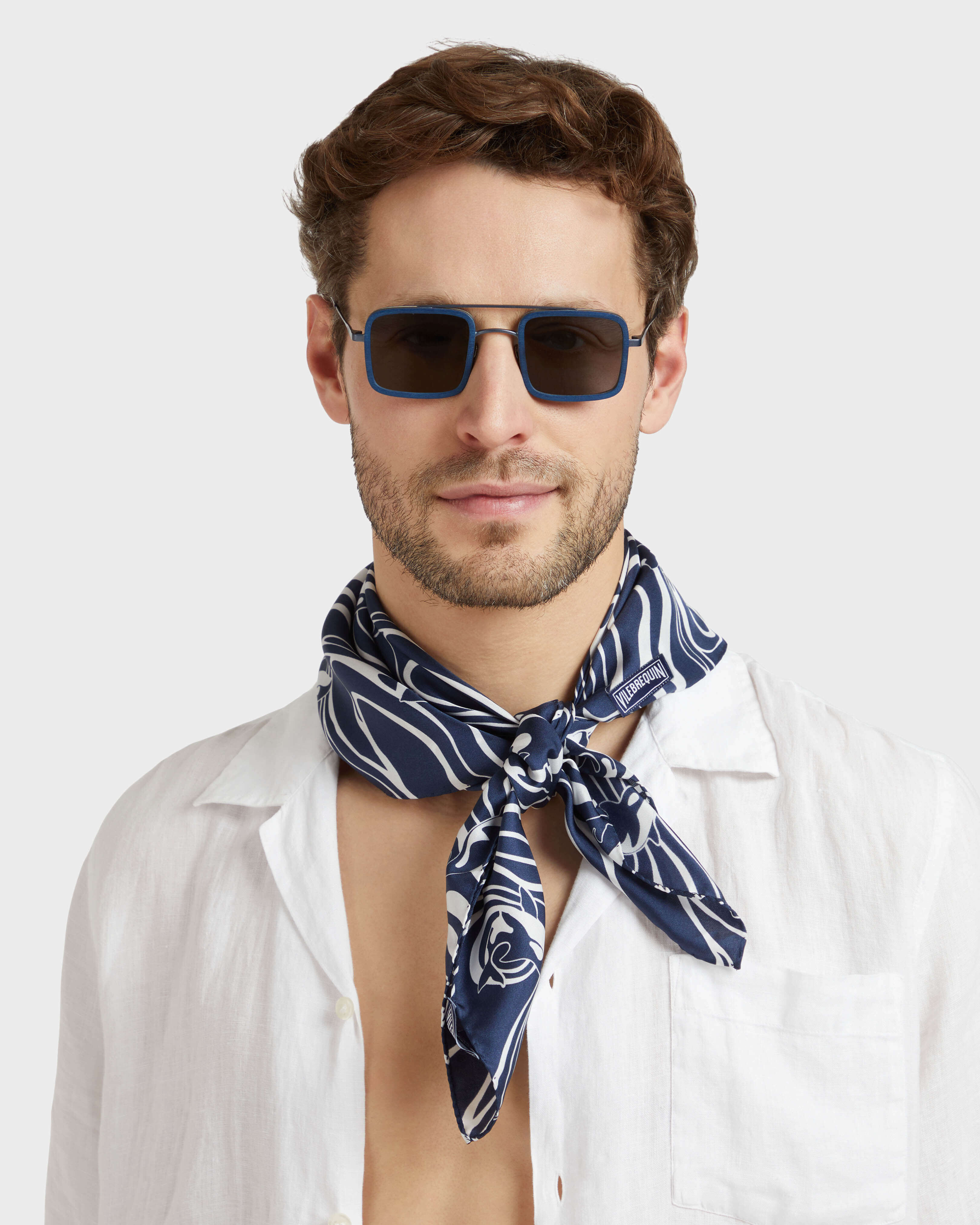 Foulard unisex Orcas BLU MARINE supp2 view