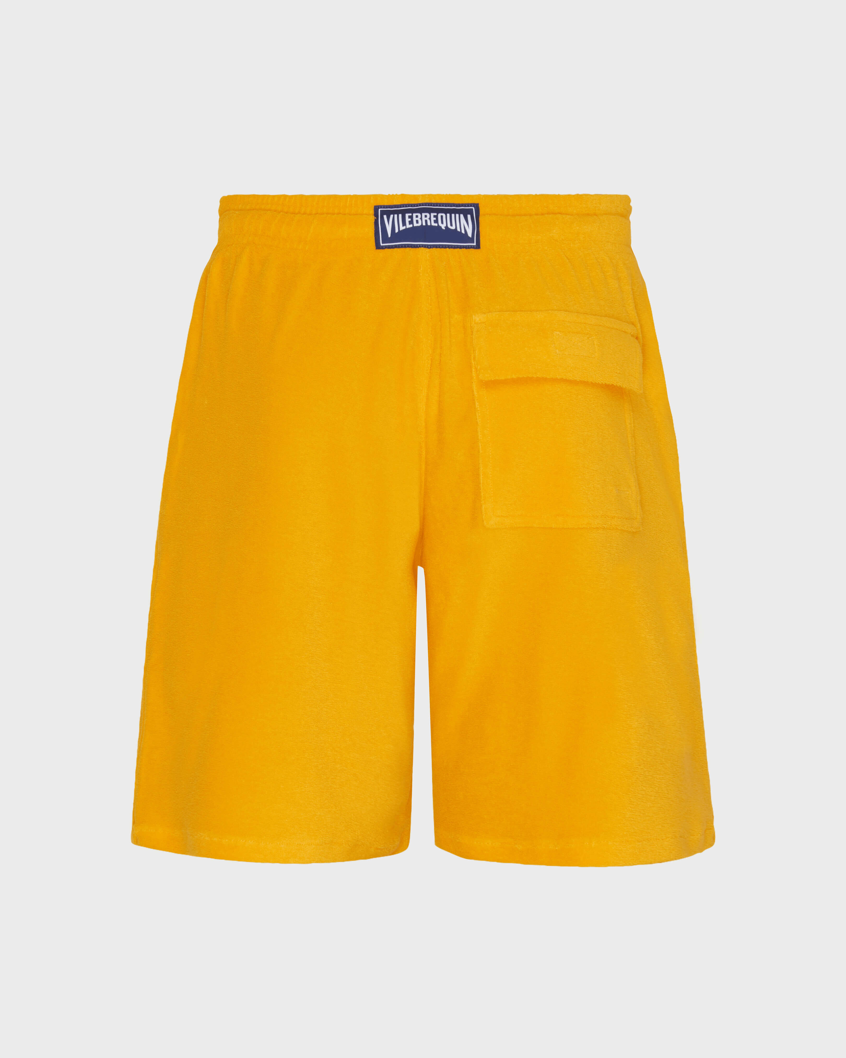 Terry Bermuda Shorts Solid MANGO back view