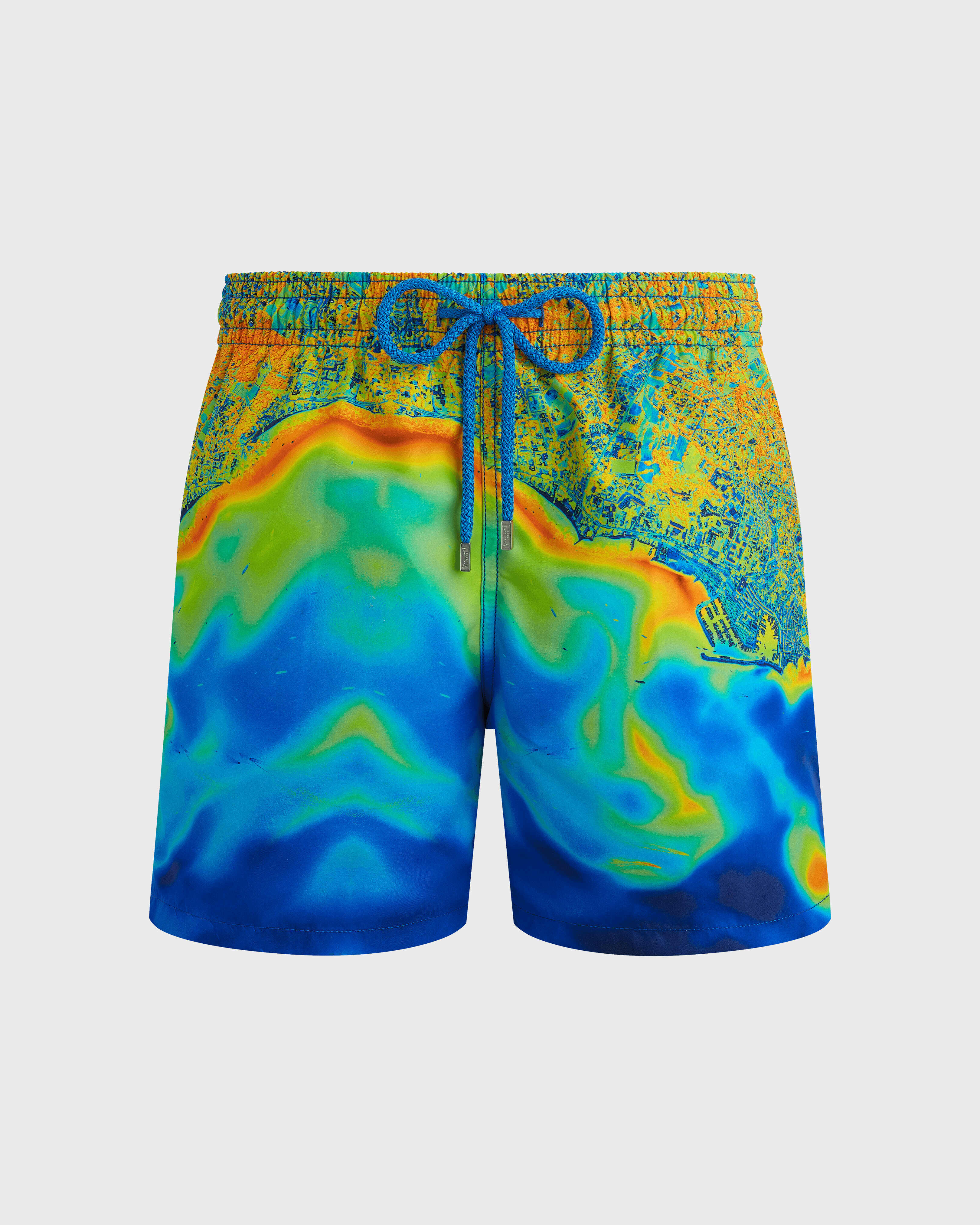 Men Swim Shorts Bathymétrie Des Oceans PALACE front view