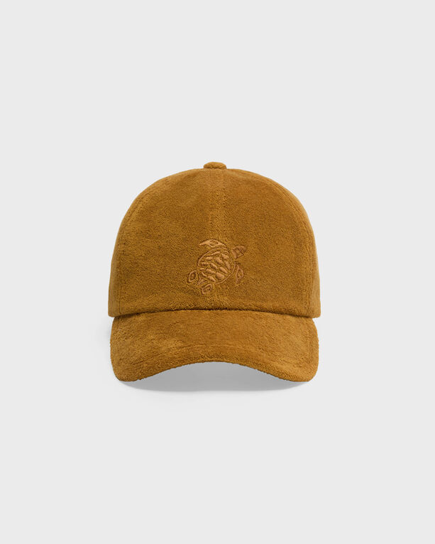 Vilebrequin Men Terry Cap Solid In Brown