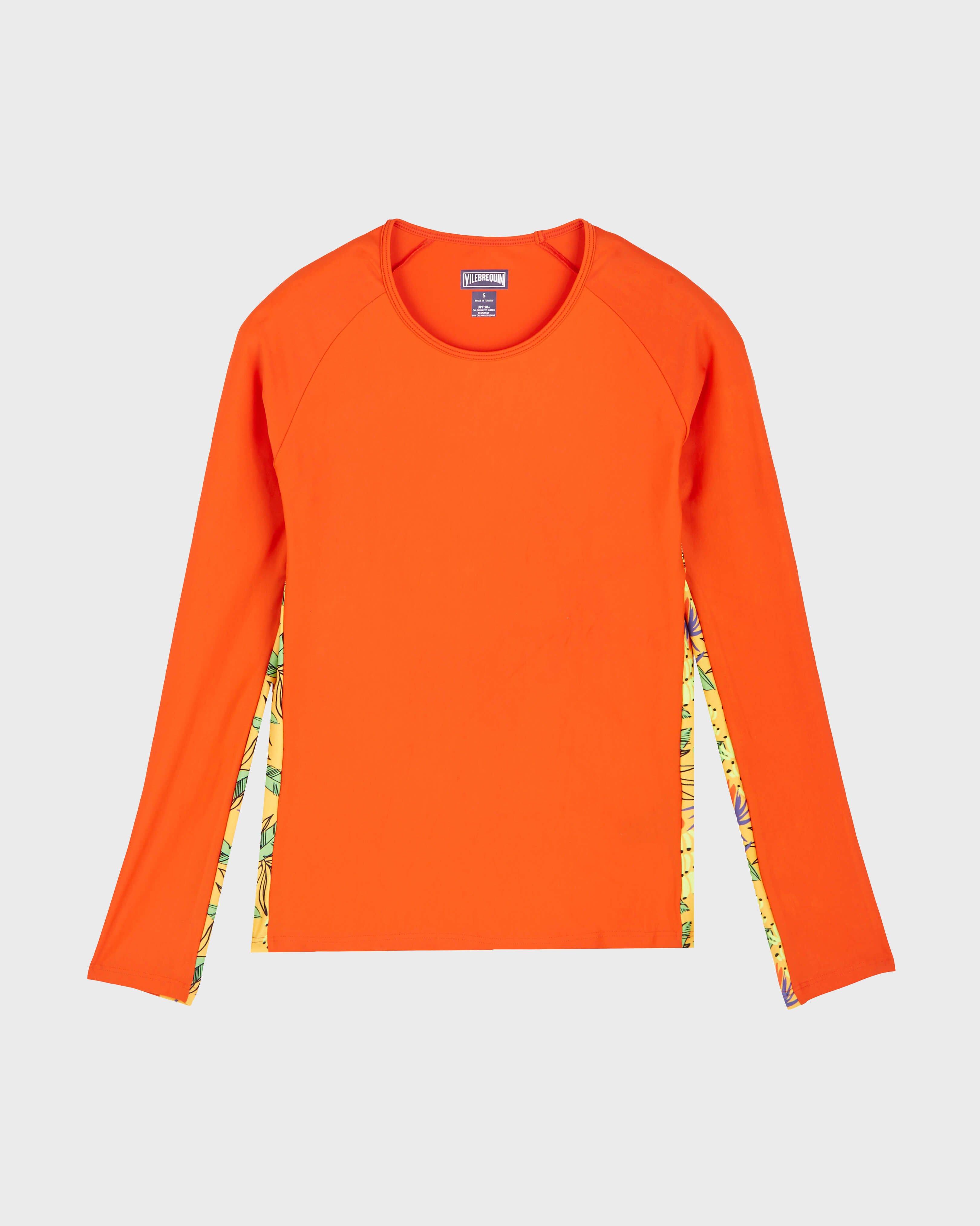 Camiseta térmica con estampado Go Bananas para mujer NISPERO front view