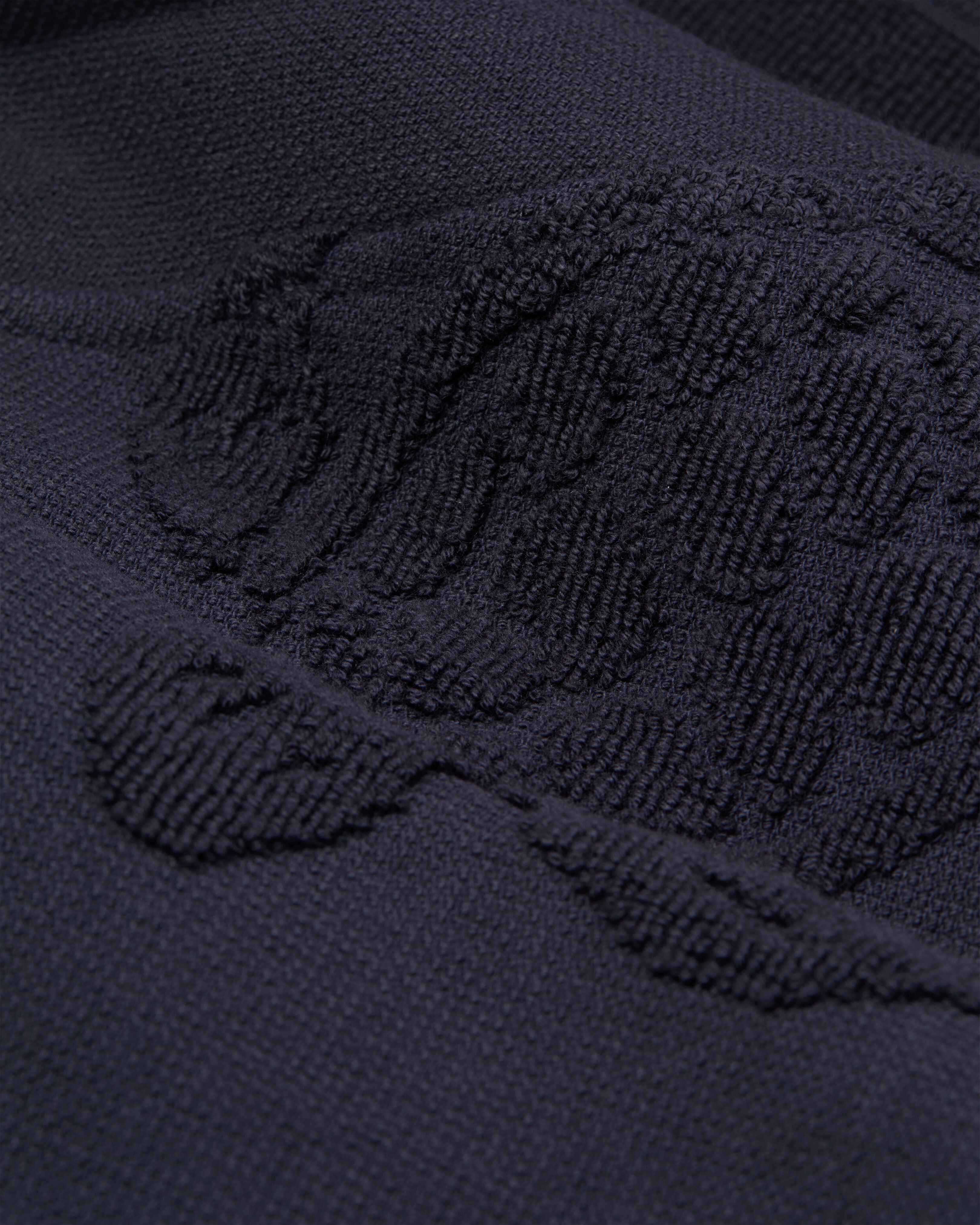 Poncho en tejido terry AZUL MARINO supp4 view