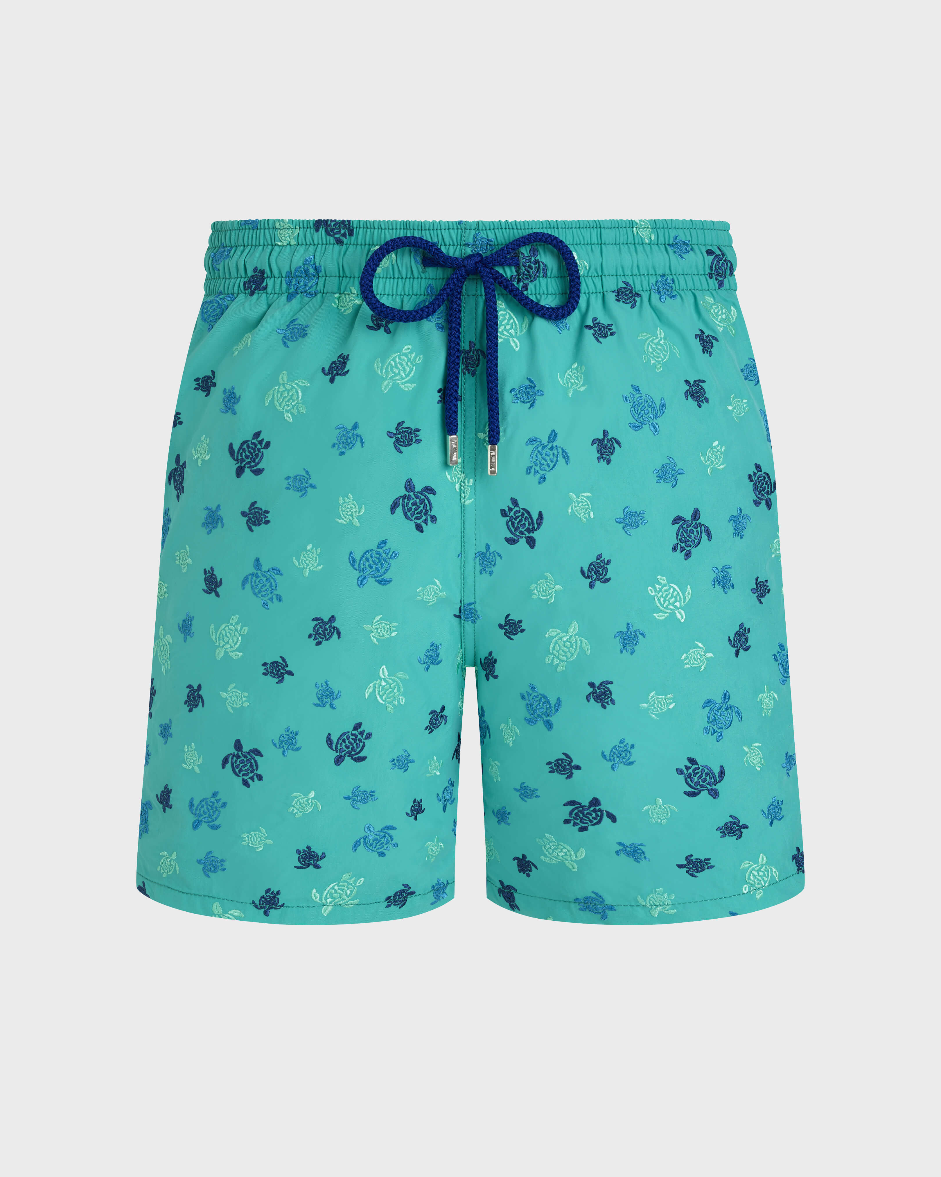 Micro Ronde des Tortues Badeshorts mit Stickerei für Herren – Limitierte Serie VERONESENGRÜN front view