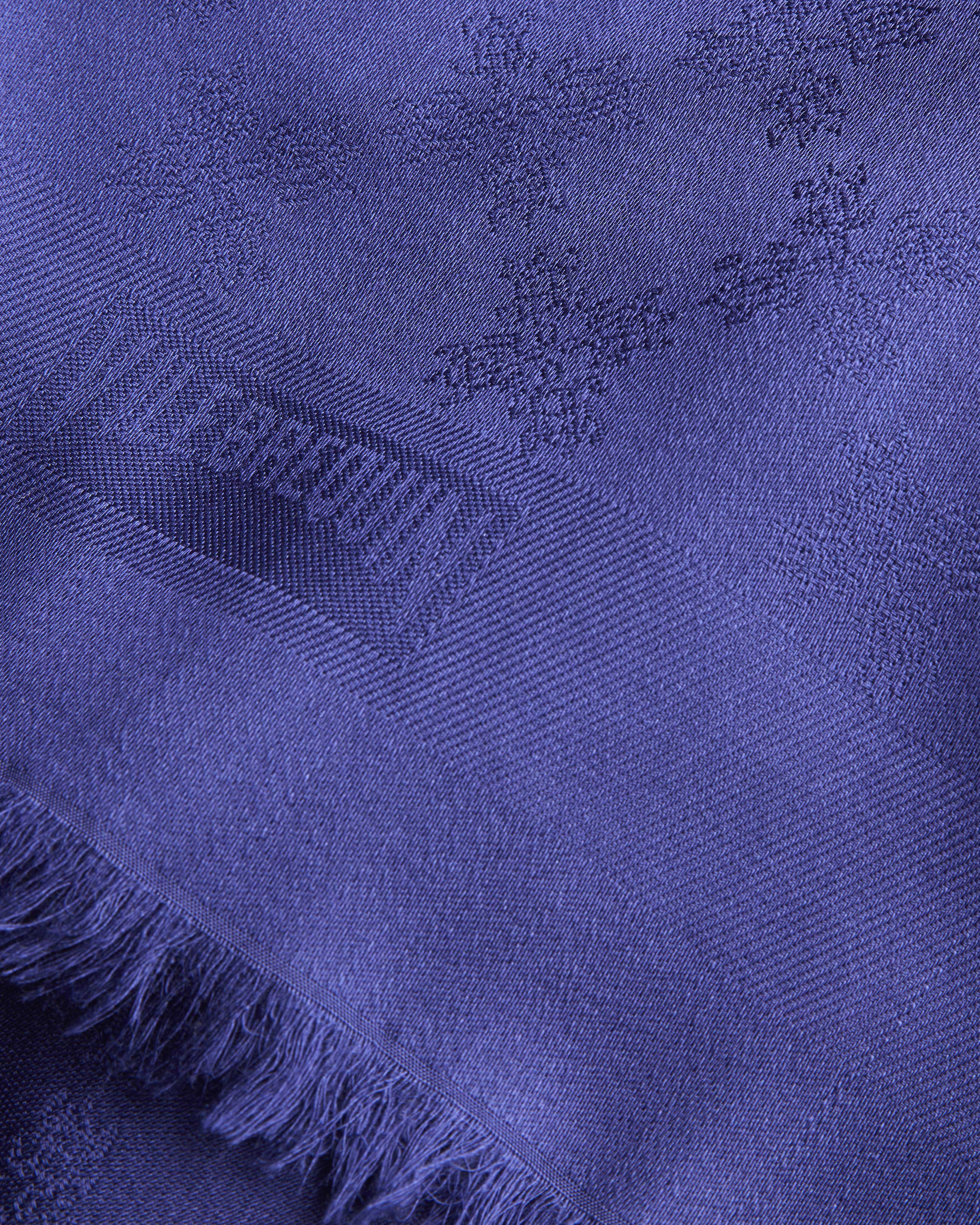 Turtle Monogram Scarf MIDNIGHT supp2 view