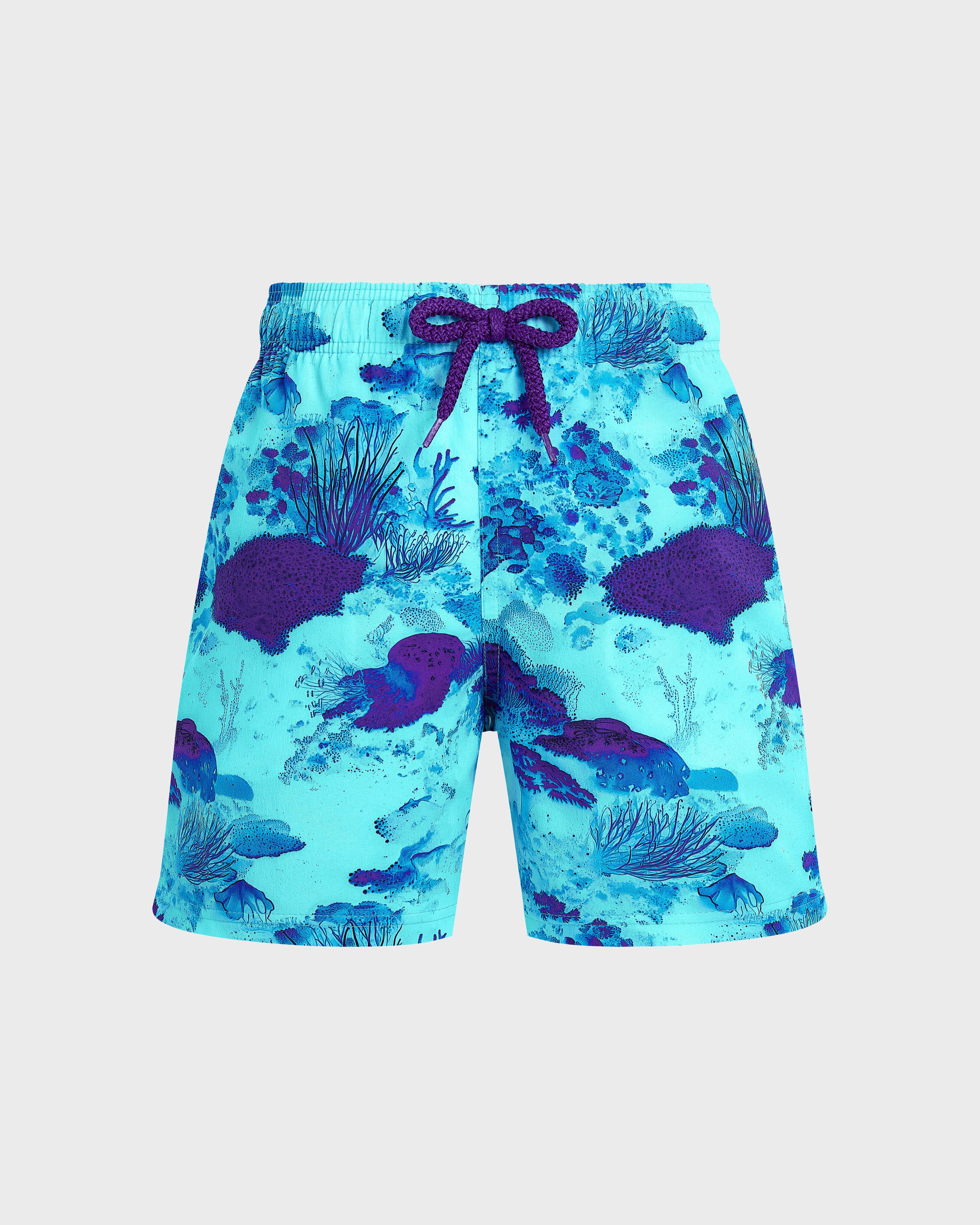 Coral Reef Stretch-Badeshorts für Jungen OXYGENE front view