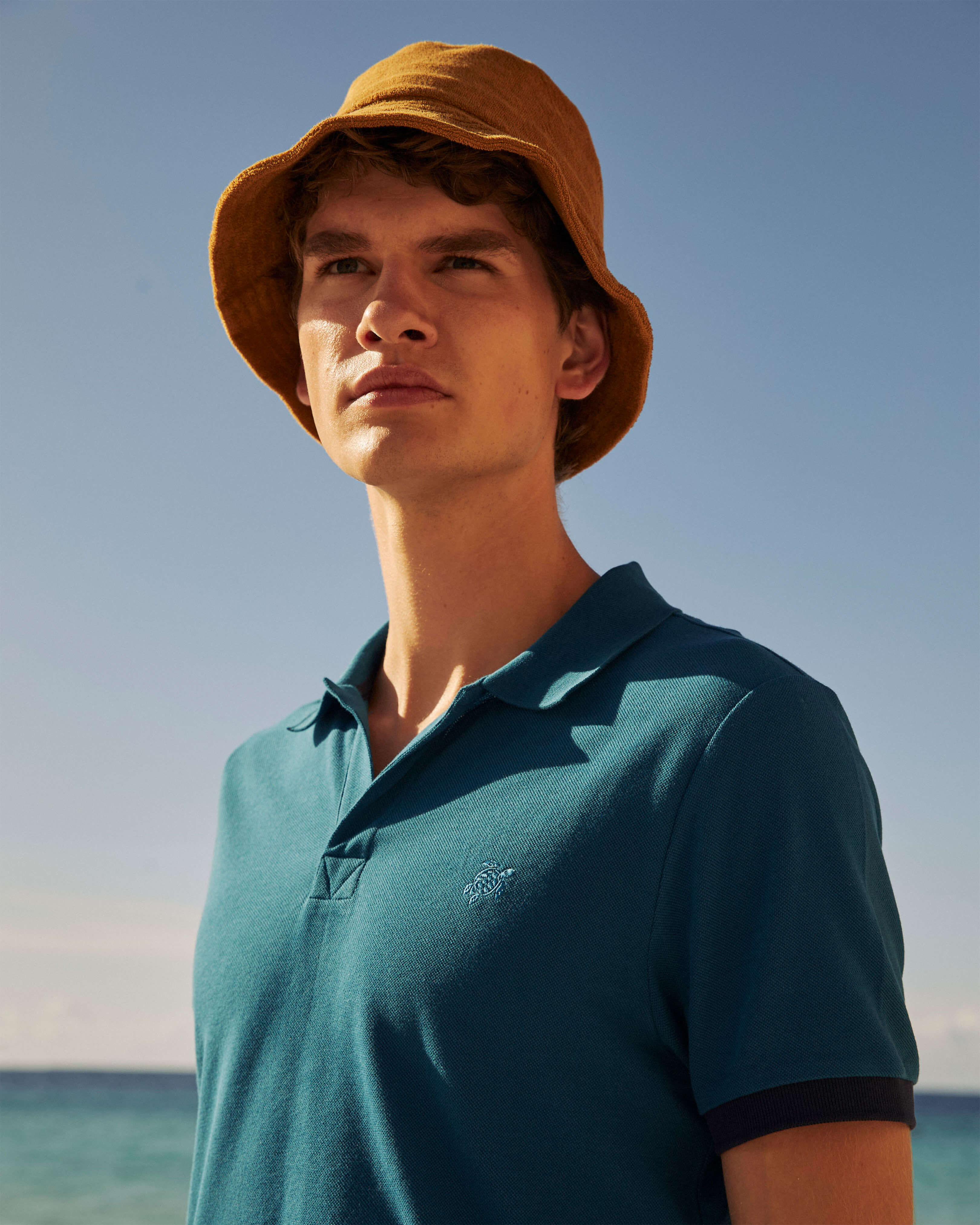 Unisex Terry Hat Solid MUD lifestyle view