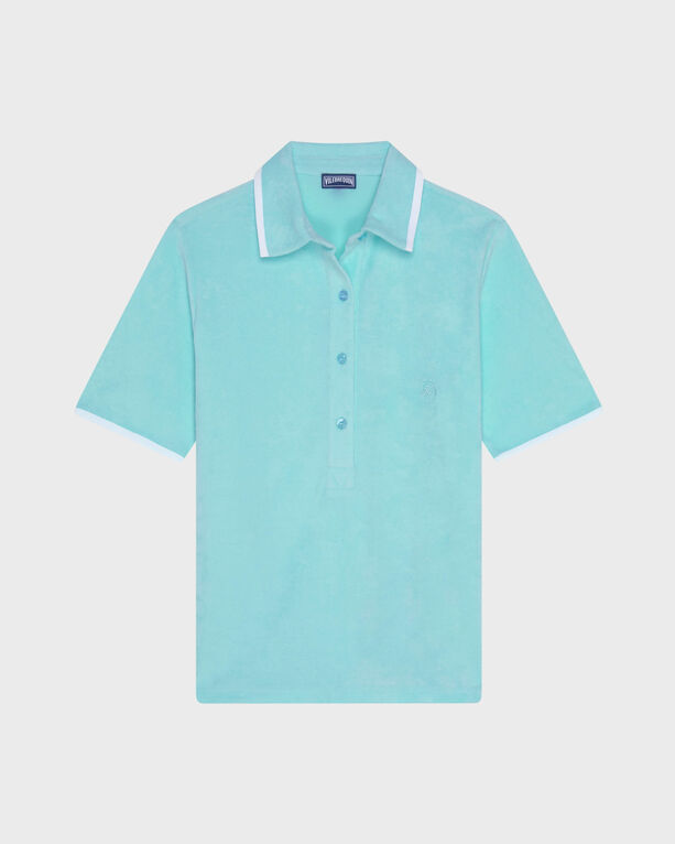 Vilebrequin - Women Terry Polo Solid - Polo - Lizea - Blue - Size S