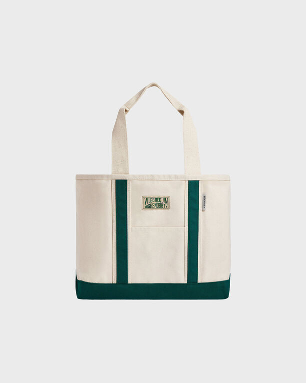 Vilebrequin - Zweifarbige Tragetasche Für Herren – Vilebrequin X Highsnobiety - Bags - Biety - Beige - Größe OSFA