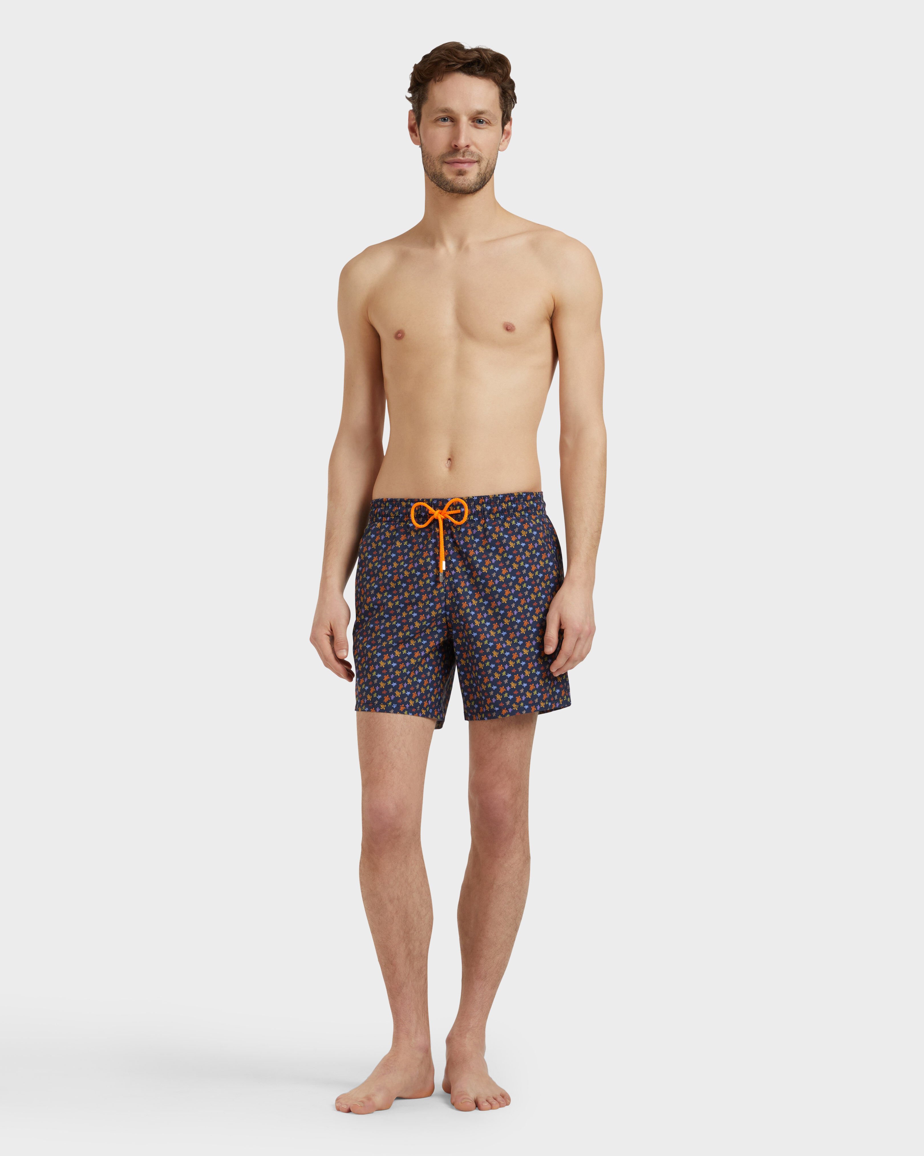 Men Swim Shorts Micro Ronde Des Tortues VITAMIN frontworn view