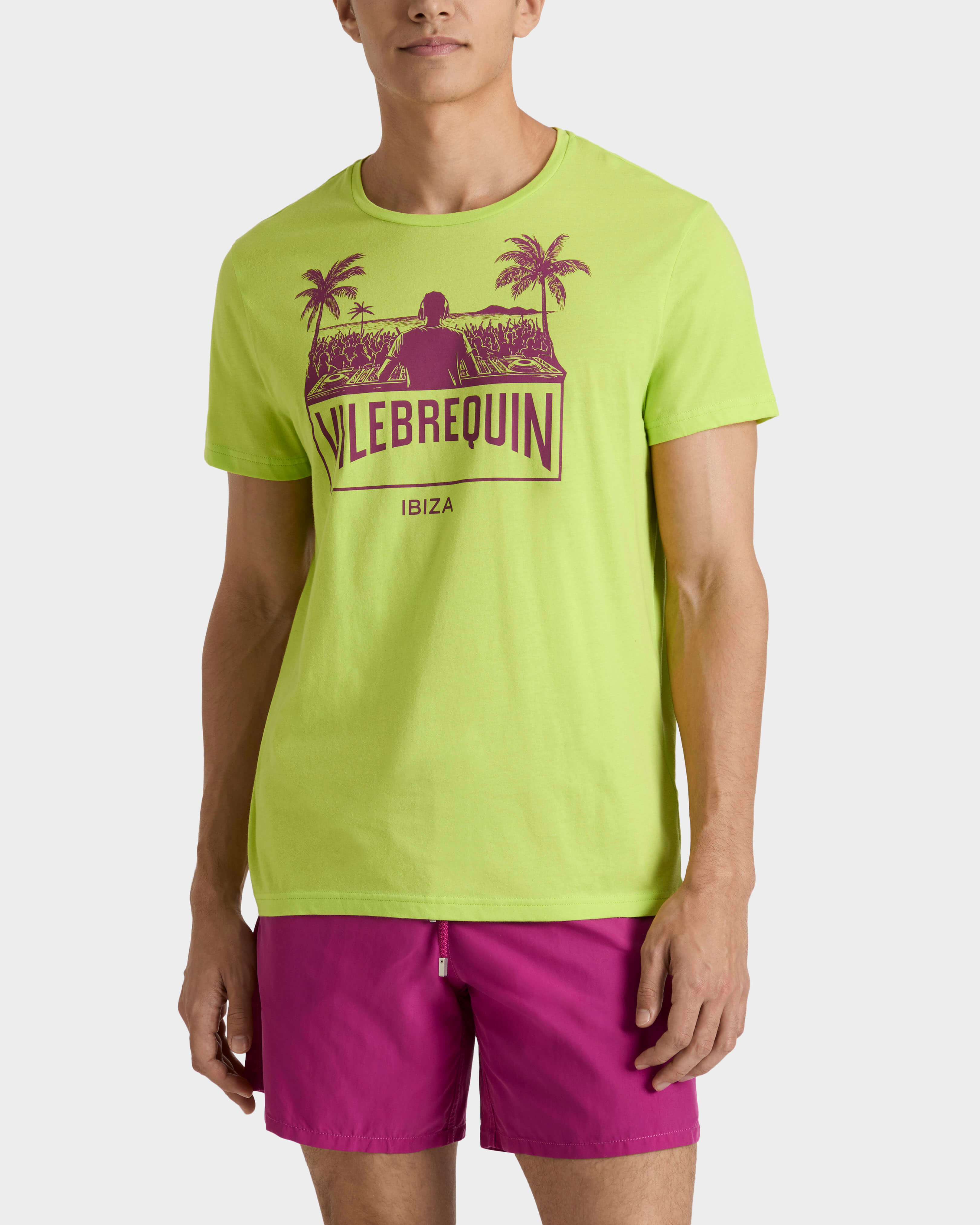 City T-Shirt aus Bio-Baumwolle für Herren 433 frontworn view