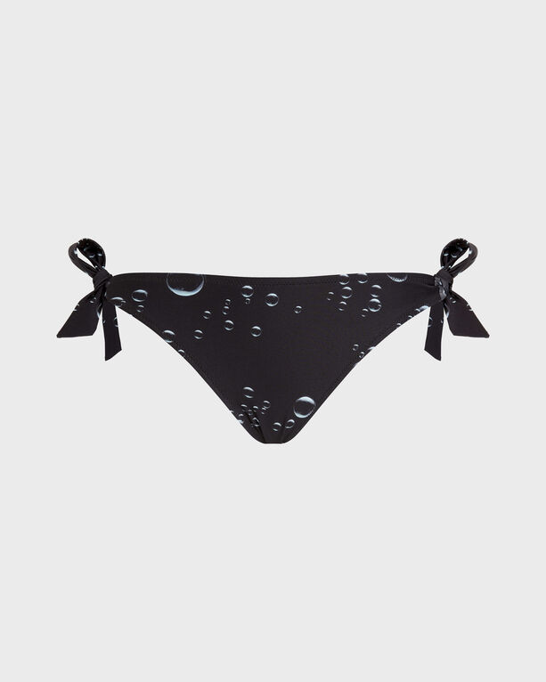 Vilebrequin - Women Side Tie Bikini Bottom Bubble 3d - Swimwear - Flamme - Black - Size XS