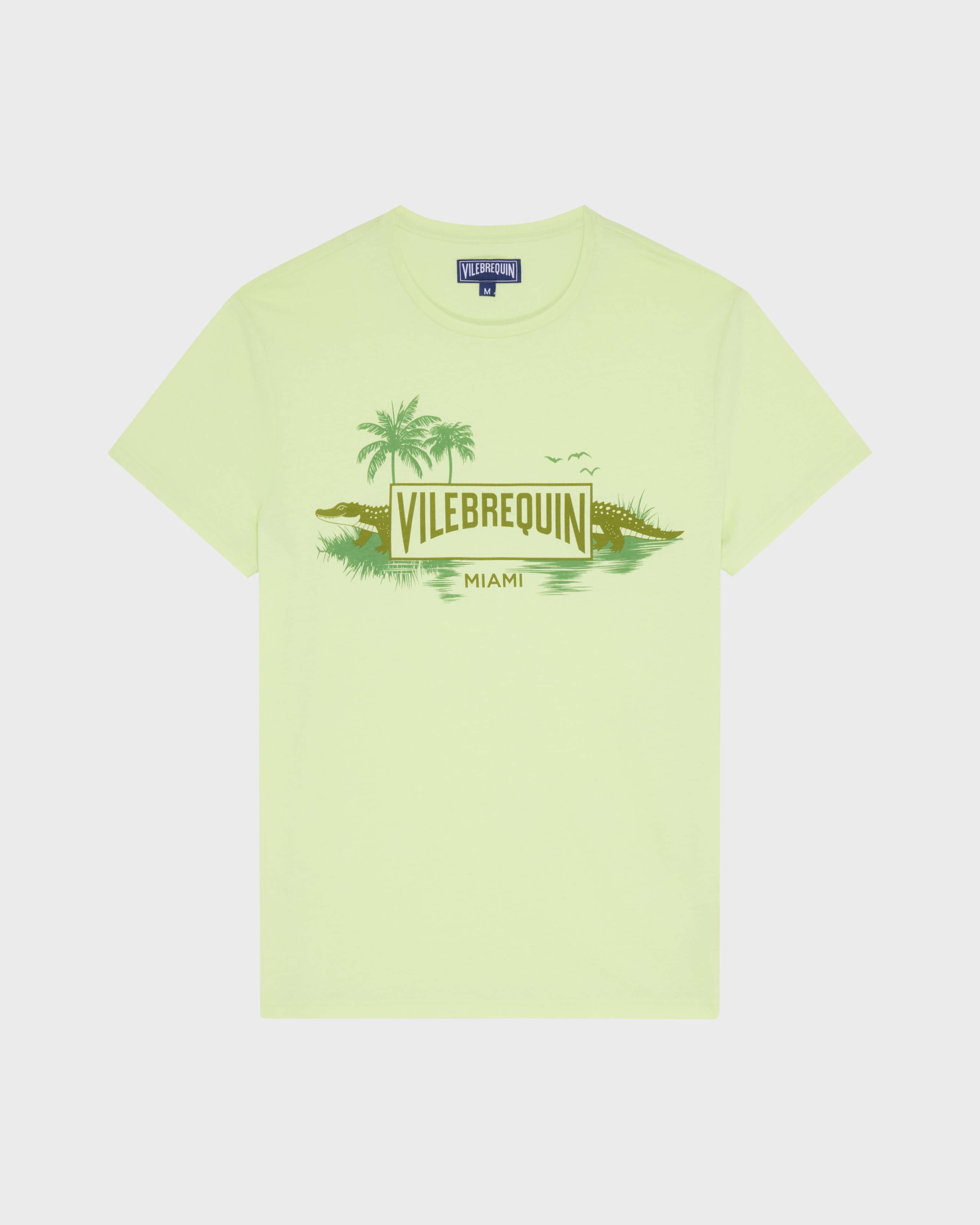 City T-Shirt aus Bio-Baumwolle für Herren MACAROON front view