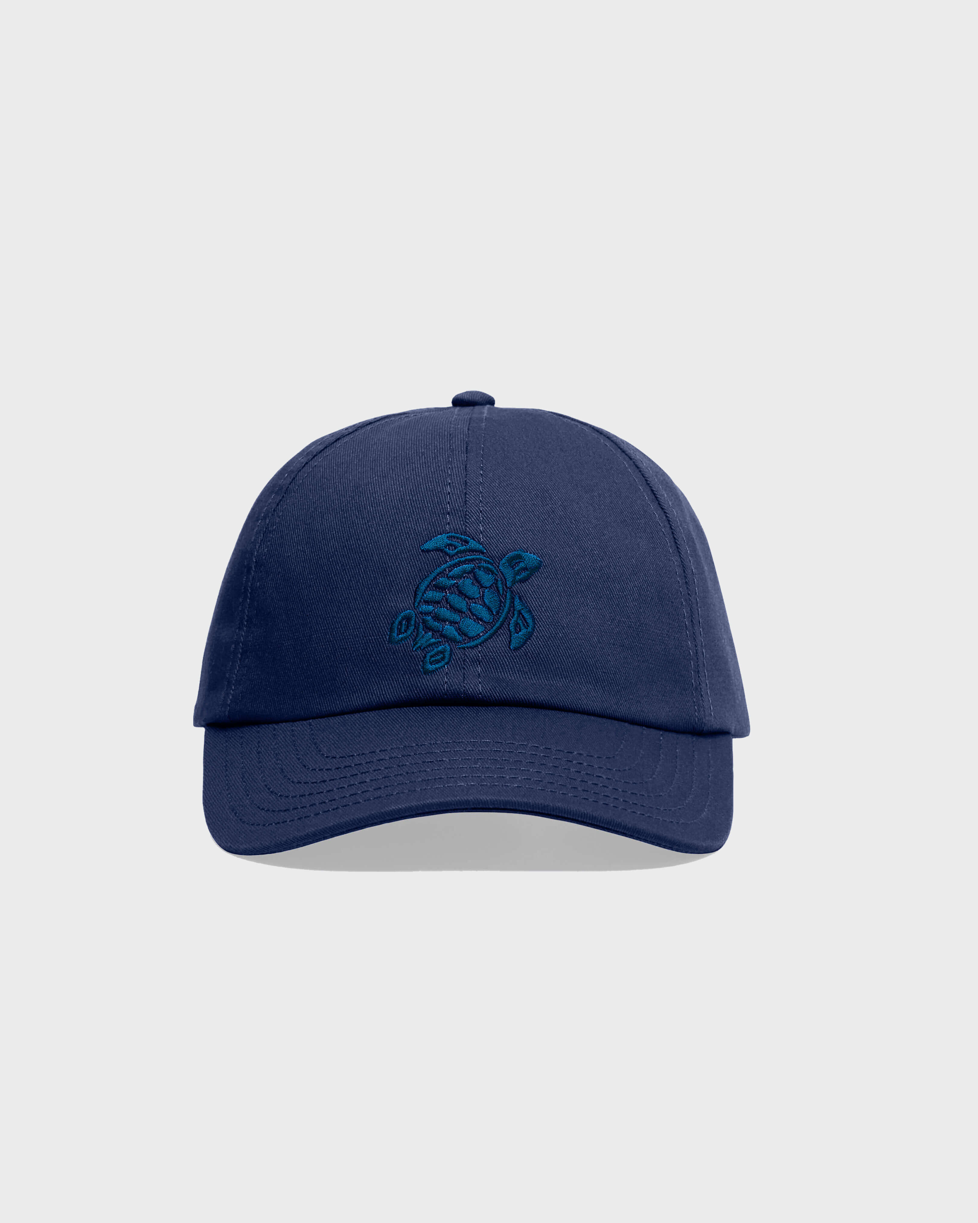 Kids Cap Solid NAVY front view