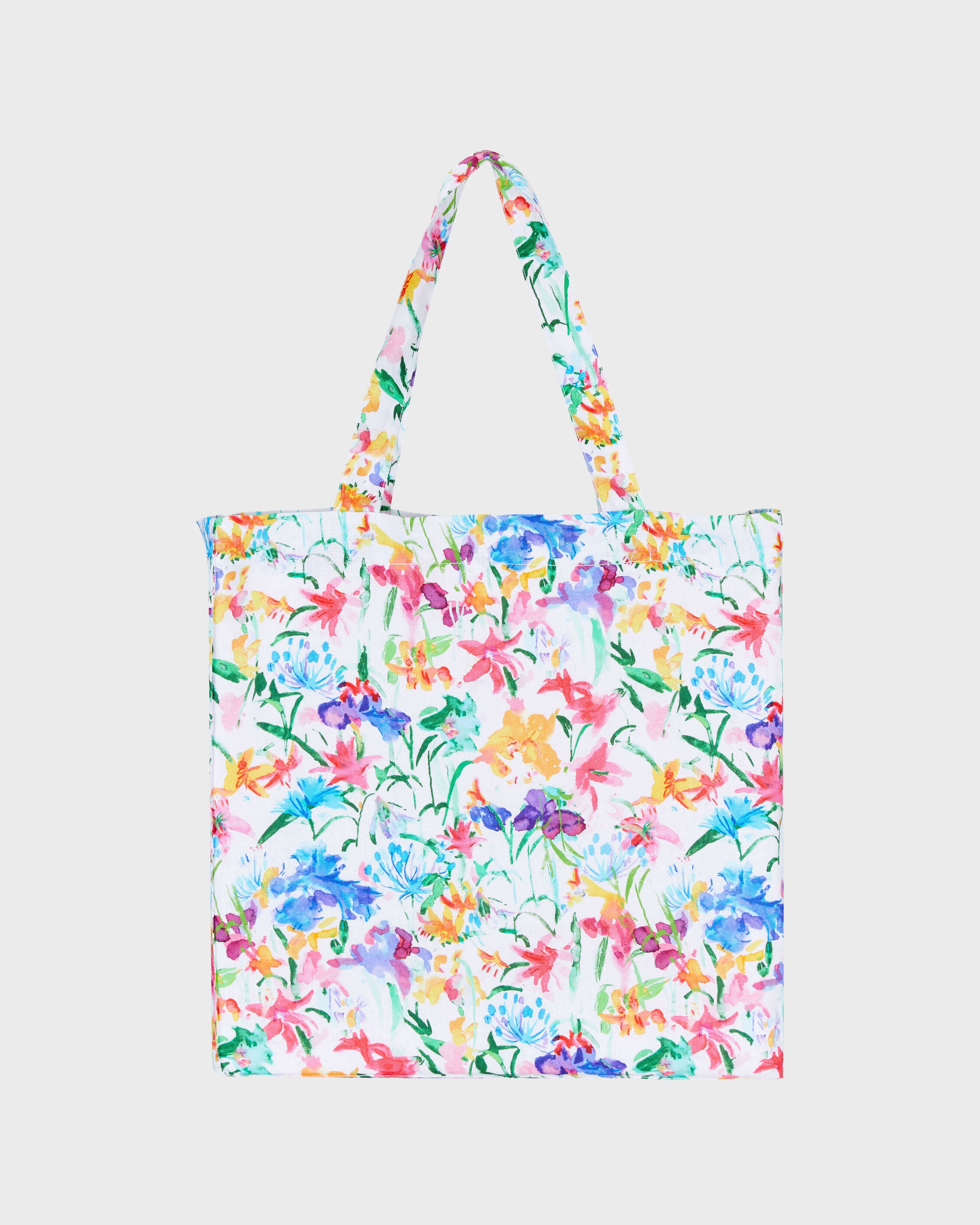 Tieand amp; Dye Turtle Unisex-Tragetasche aus Baumwolle CALANQUE back view