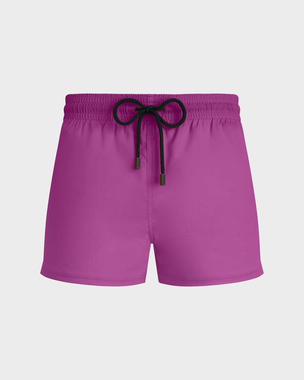 Vilebrequin - Men Swimwear Short And Fitted Stretch Solid - Swimwear - Man - Pink - Size XXXL