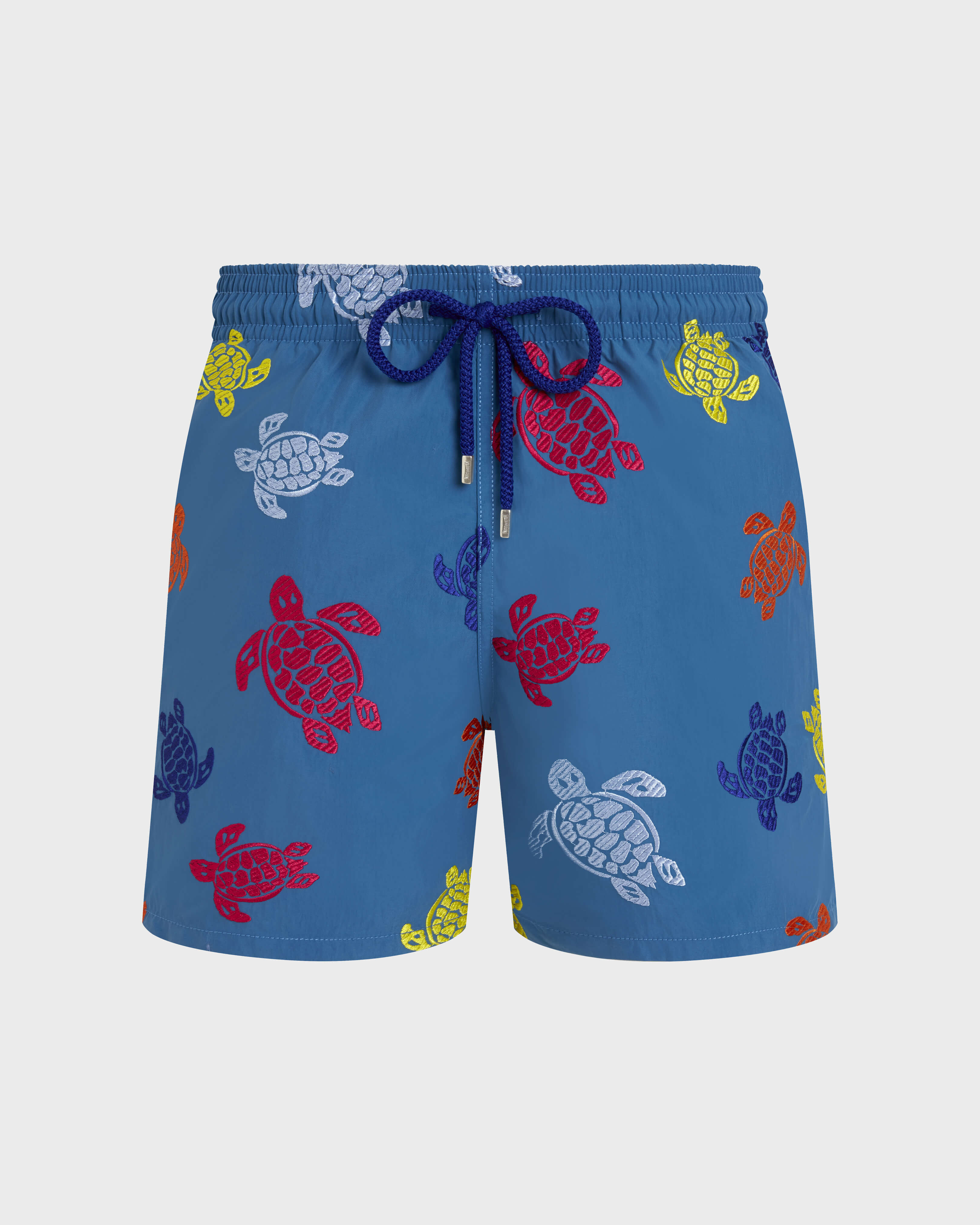 Pantaloncini mare uomo ricamati Ronde des Tortues  - Edizione limitata CALANQUE front view
