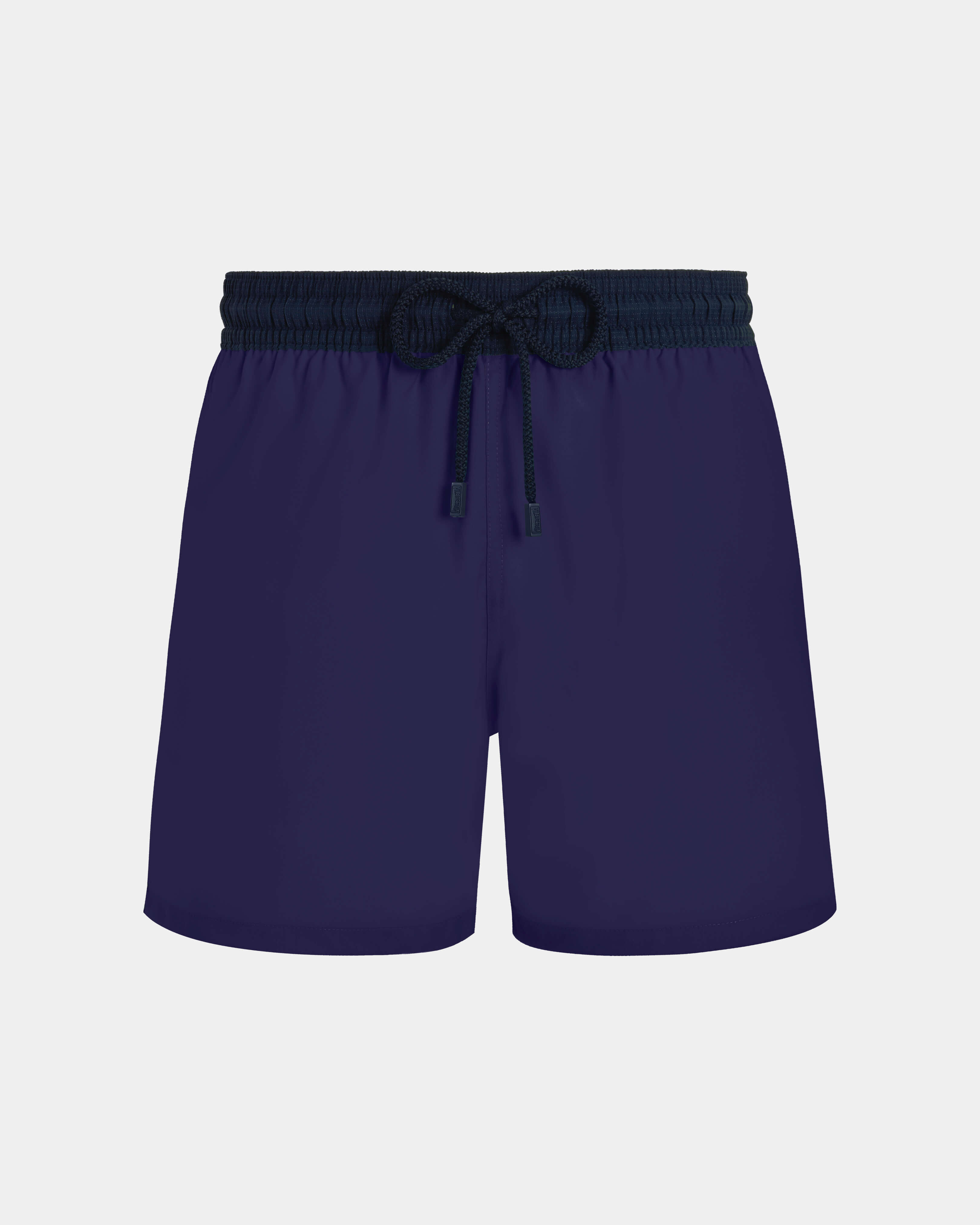 Maillot de bain en laine ultrafine homme super 120' MINUIT front view
