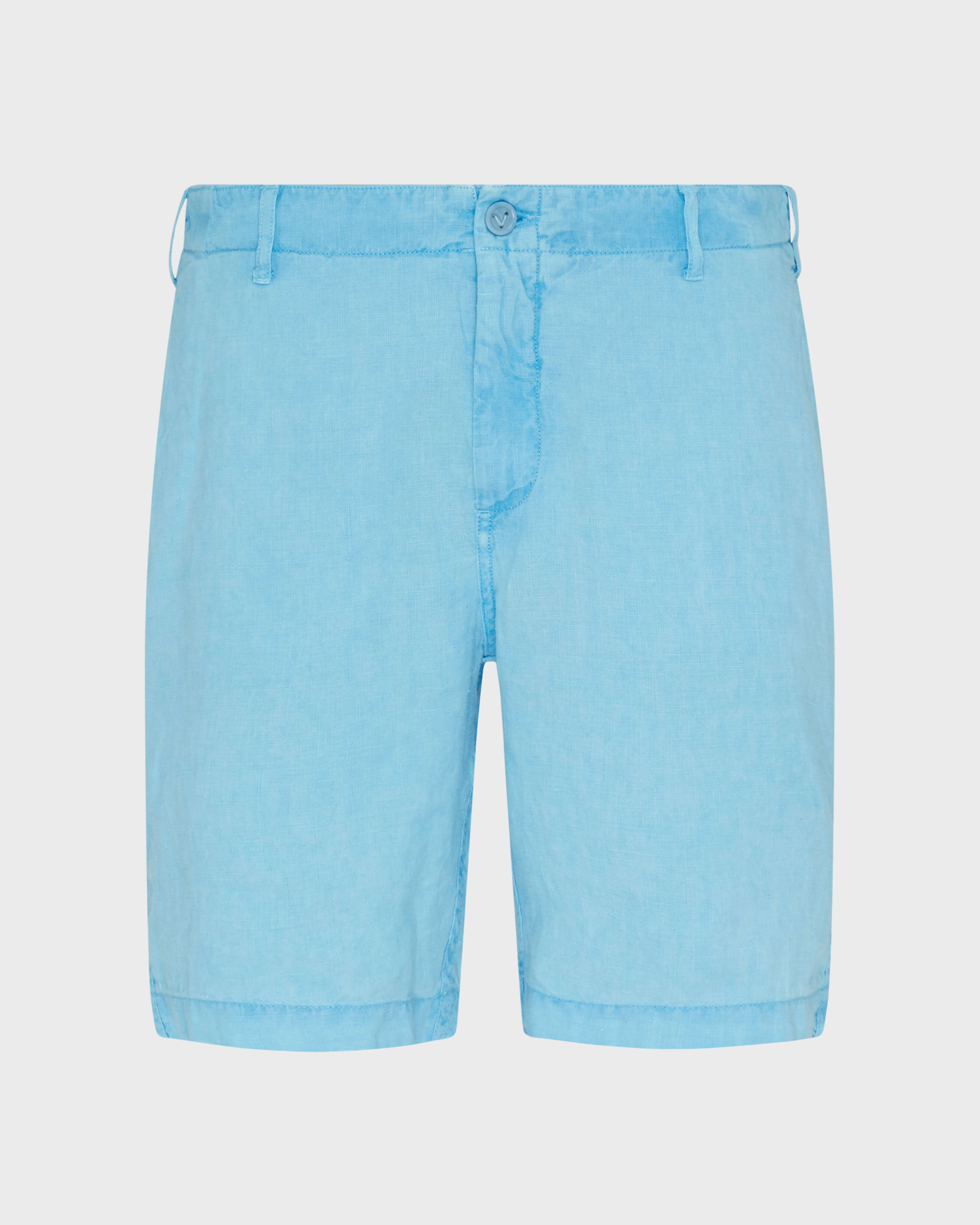 Bermudas de lino con tinte mineral para hombre LARIMAR front view