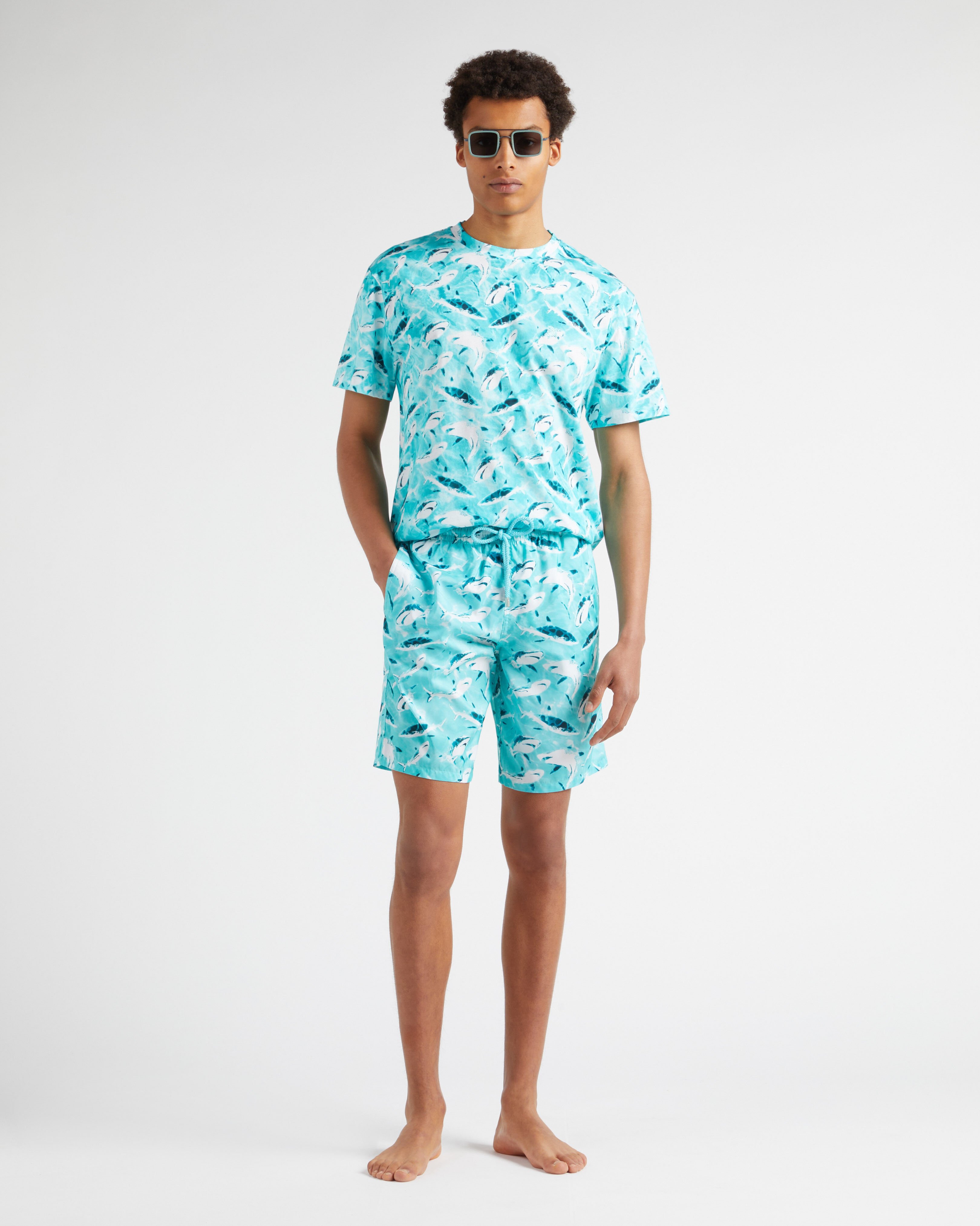 Men Ultra-light and Packable Long Swim Trunks Requins LAGOON supp1 view