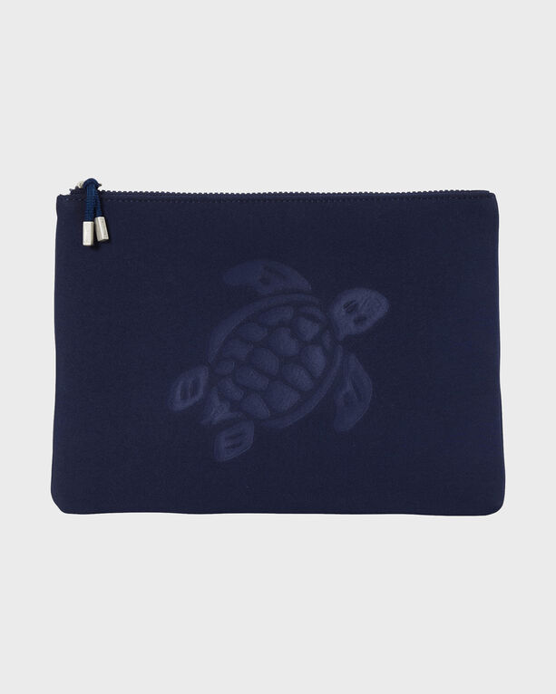 Vilebrequin - Neoprene Pouch Turtle - Pouch - Pool - Blue - Size OSFA