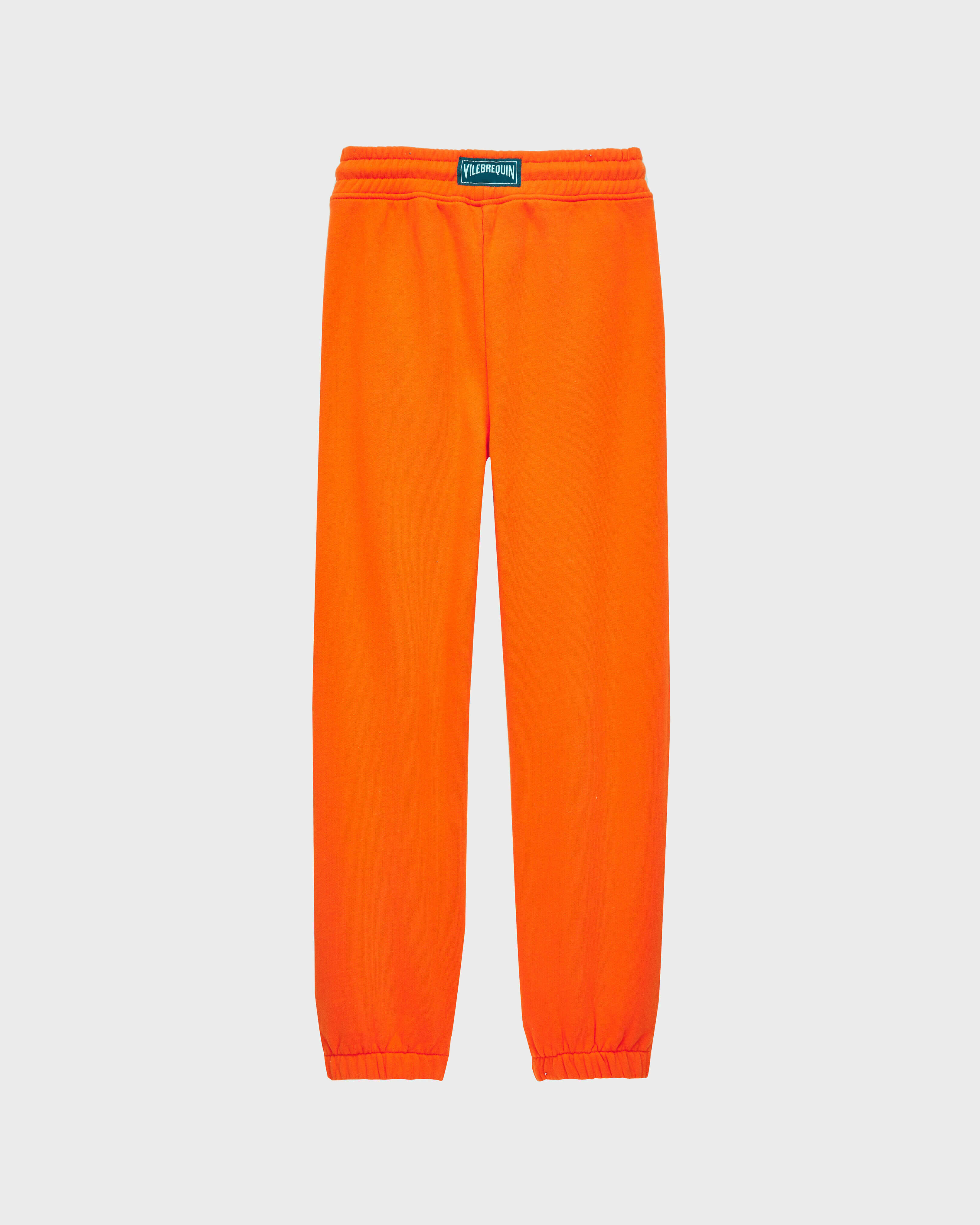 Pantalones de chándal de color liso para niño TOMATO back view